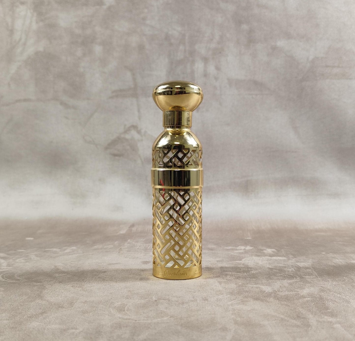 Etui pour flacons de parfums de voyage vide réutilisable Guerlain Paris vintage