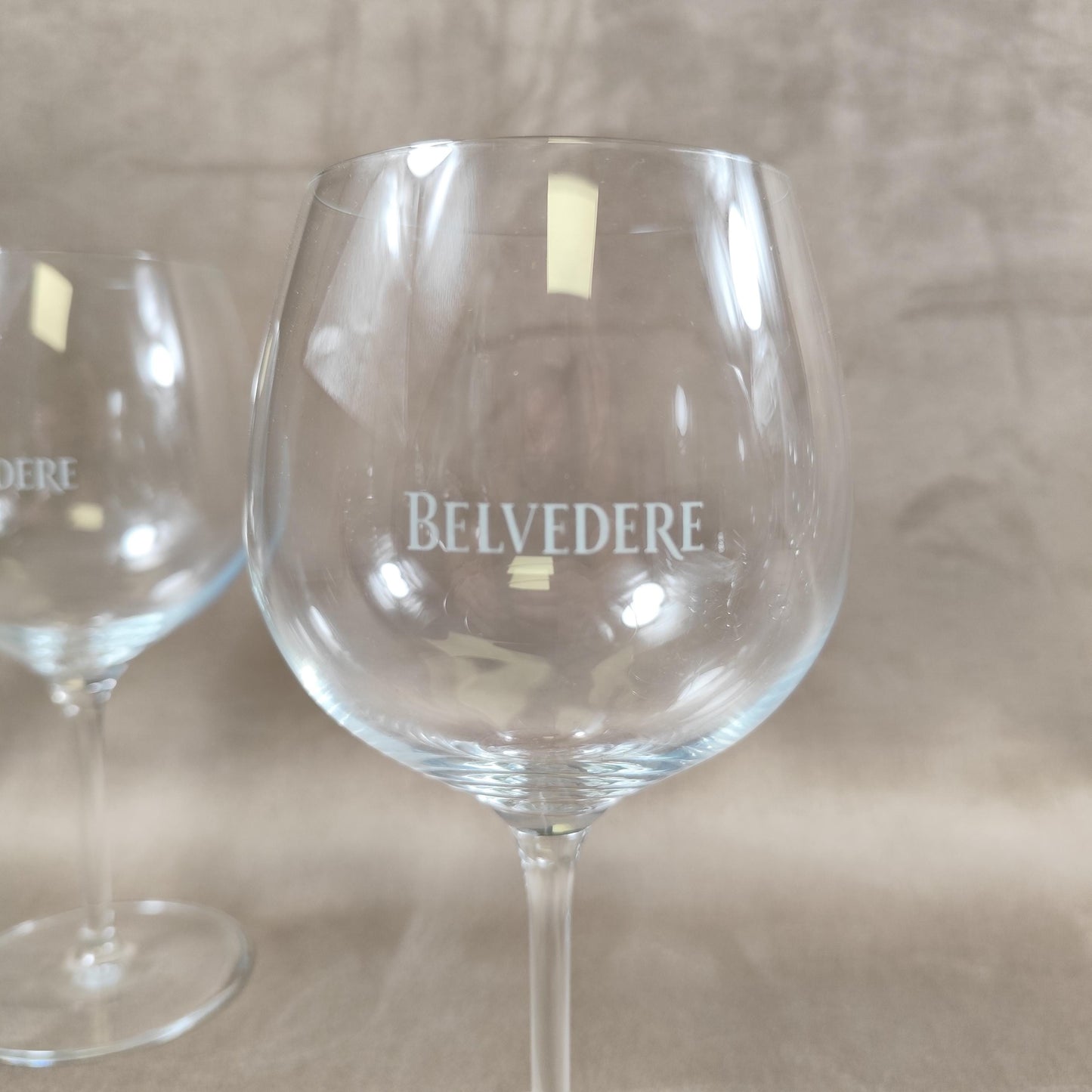 Lot de 6 verres Vodka Belvedere Made in France Vintage 1990