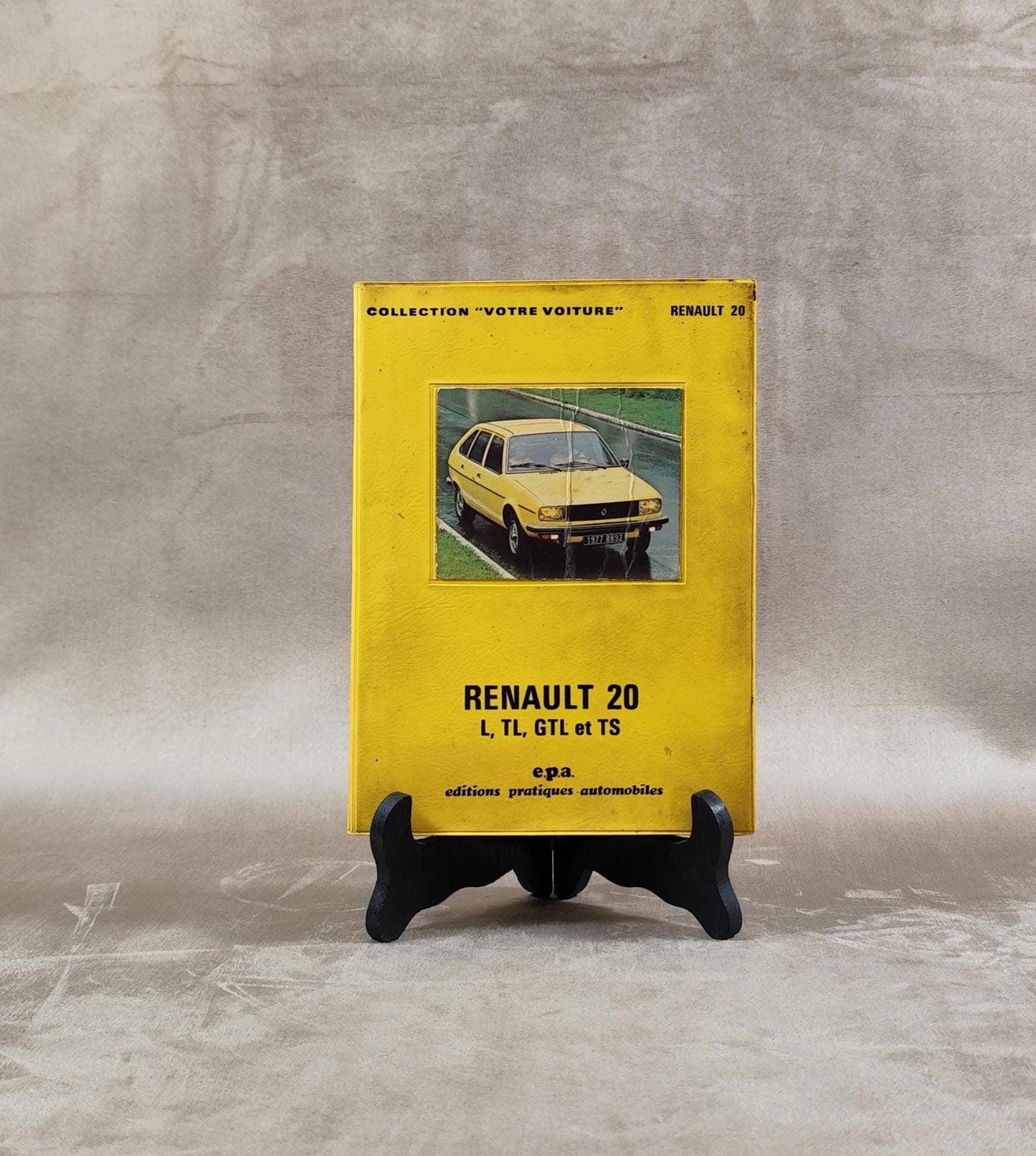 Livret Renault pour la Renault 20 Made in France Vintage 1980