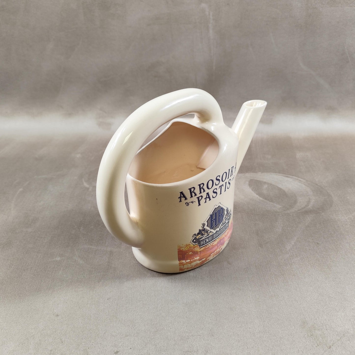 Cruche a eau Pastis Henri Bardouin en forme d'arrosoir Made in France Vintage 1990