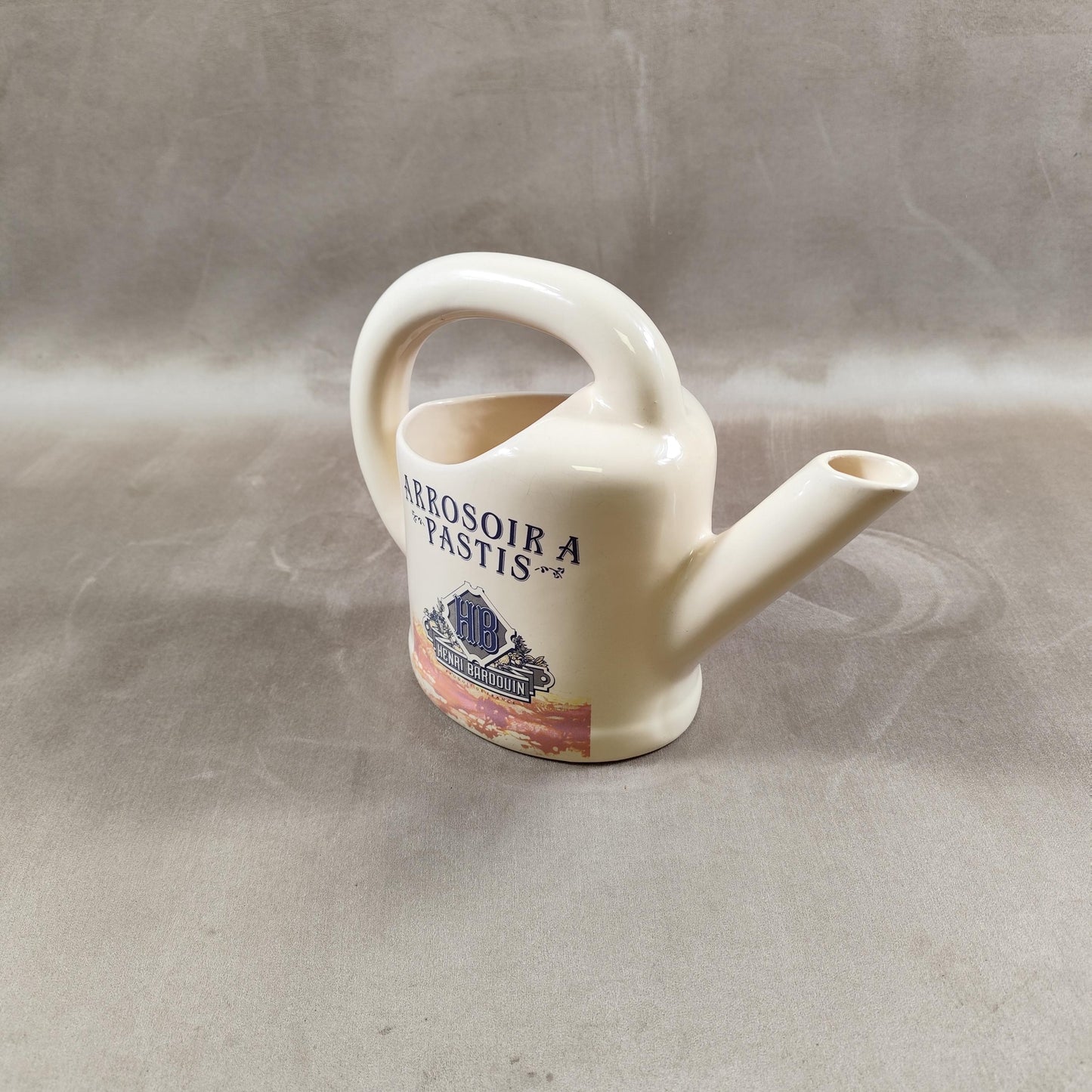 Cruche a eau Pastis Henri Bardouin en forme d'arrosoir Made in France Vintage 1990