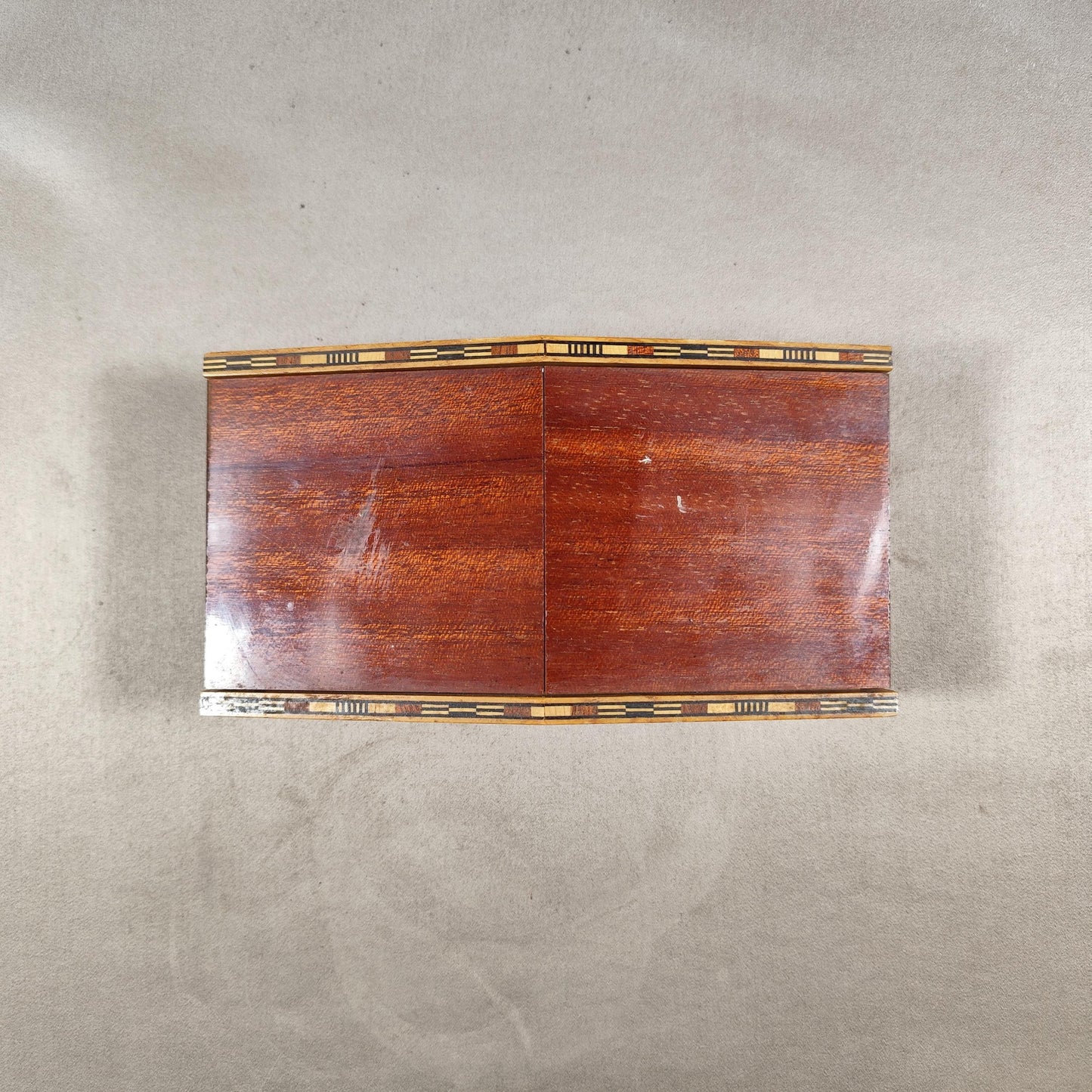 Distributeur boite à cigarette en bois Made in France Vintage 1970