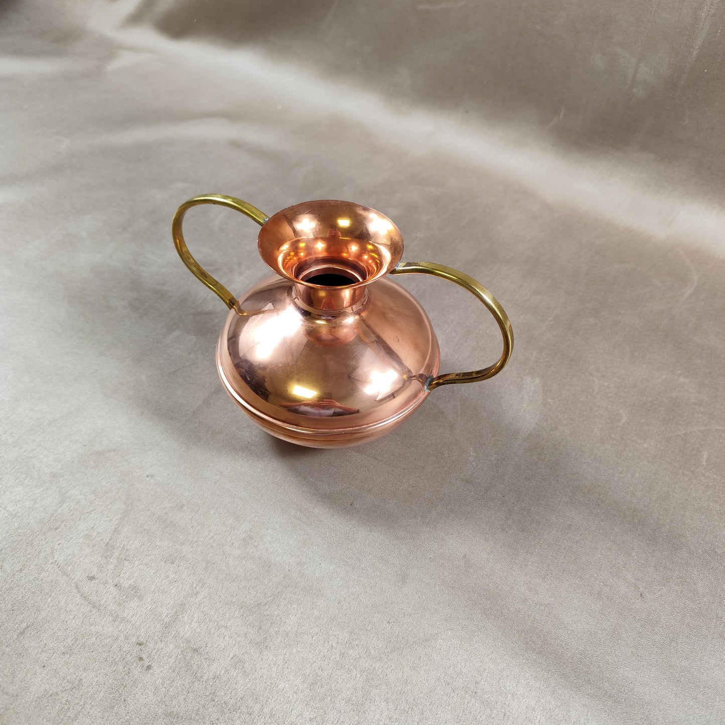 Pot en cuivre fait à Villedieu Made in France Vintage 1960