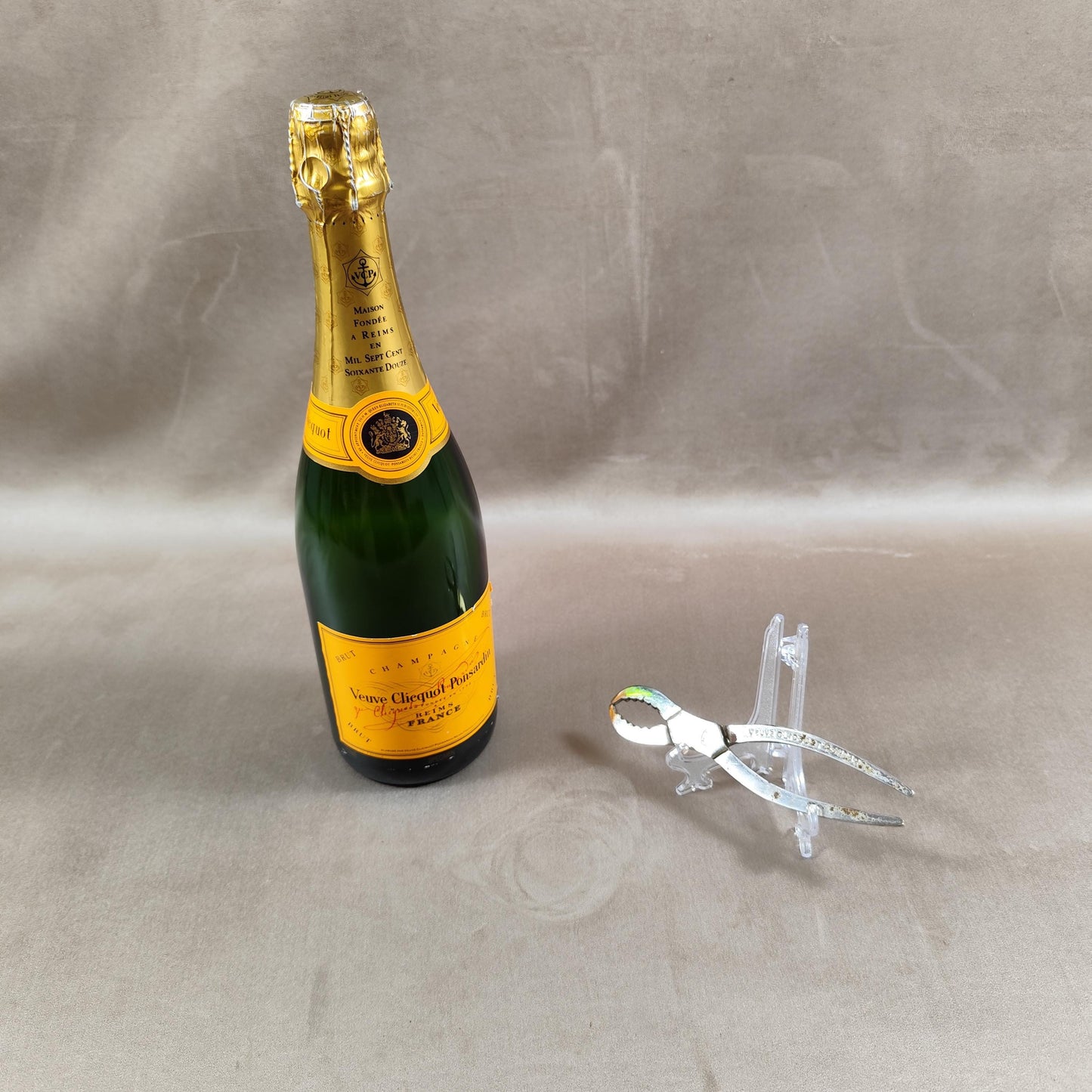 Pince à Champagne Veuve Clicquot Ponsardin Made in France Vintage 1970