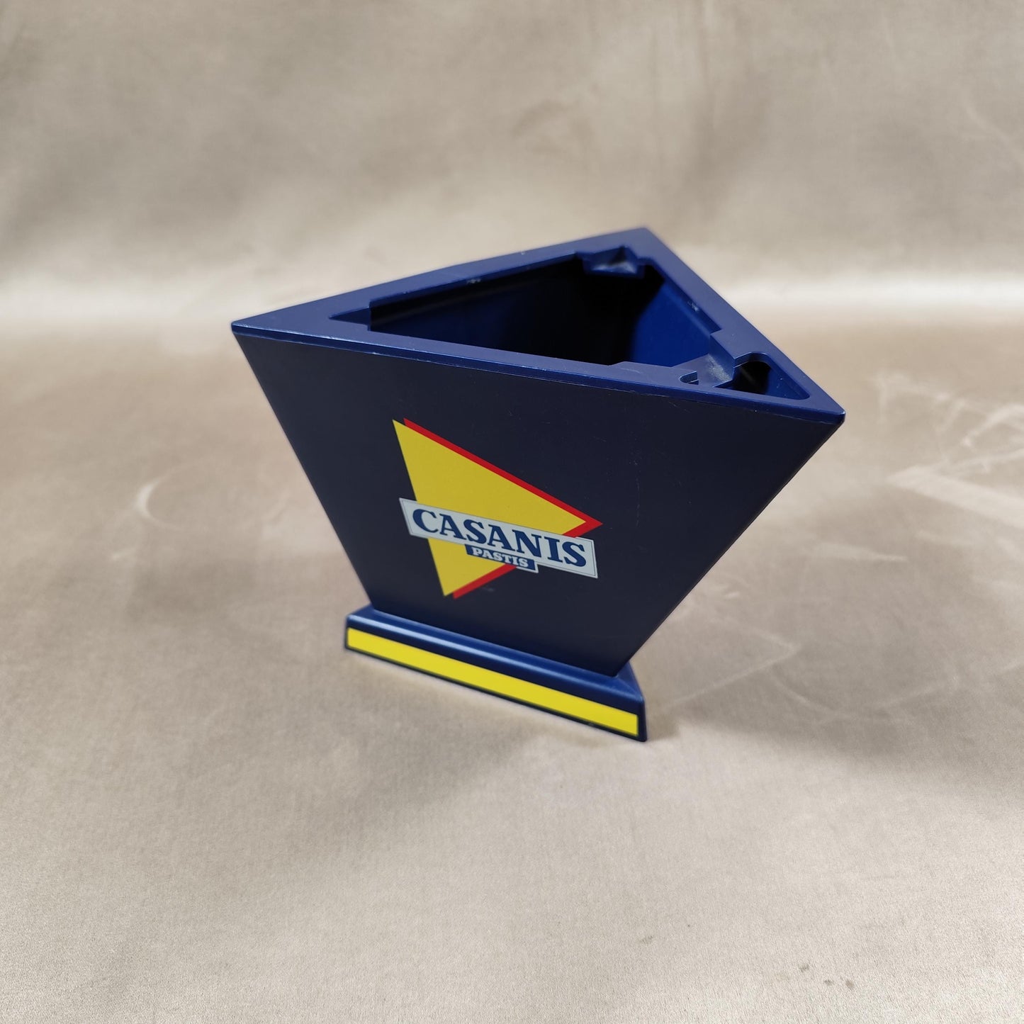 Lot de 3 verres et une Carafe Casanis Pastis bleue Made in France Vintage 1970