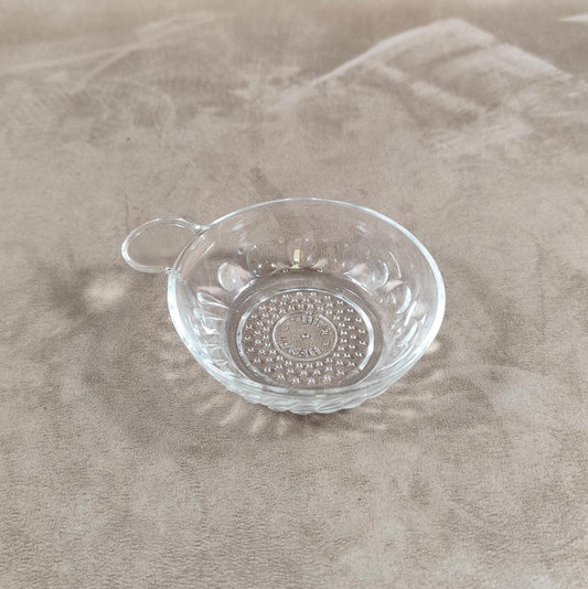 Tastevin en verre Made in France Vintage 1970