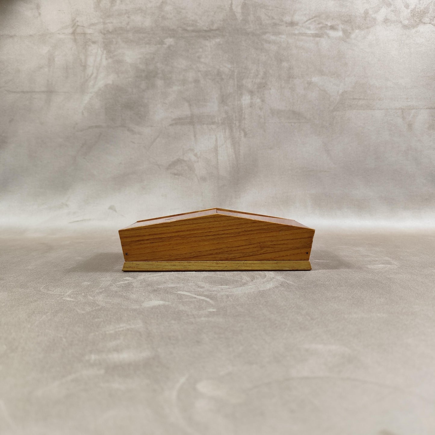 Distributeur boite à cigarette en bois Made in France Vintage 1970