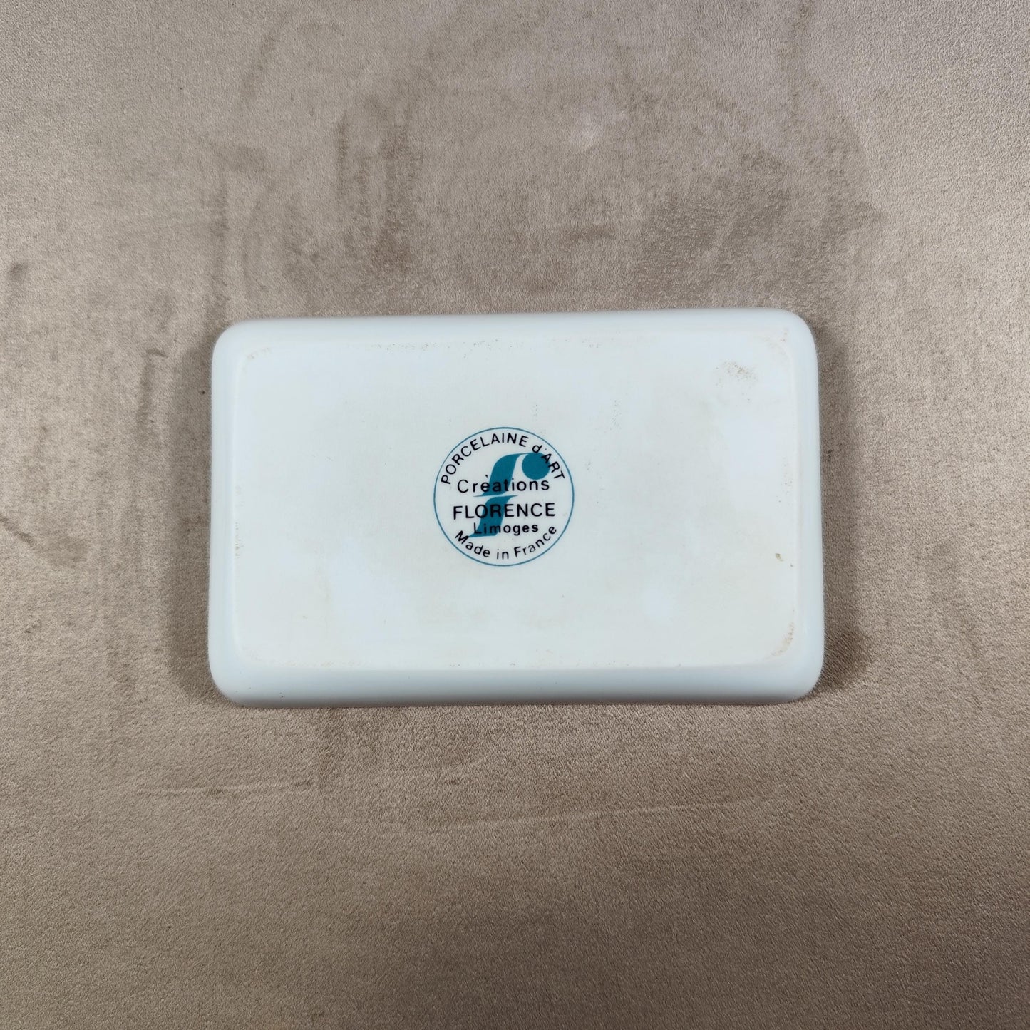 Cendrier Publicitaire Lido Champs Elysées Paris par Porcelaines Florence Limoges Made in France Vintage 1970