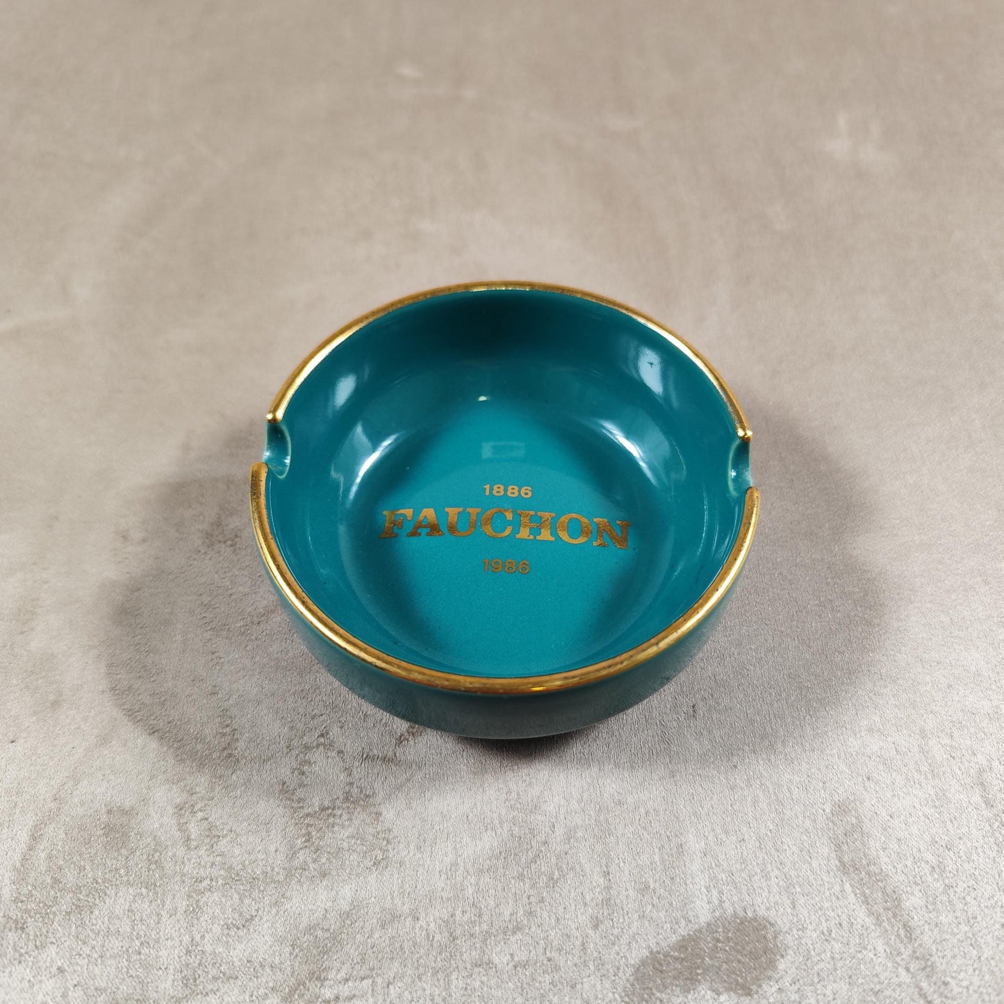 Cendrier Publicitaire Fauchon Made in France Vintage 1970