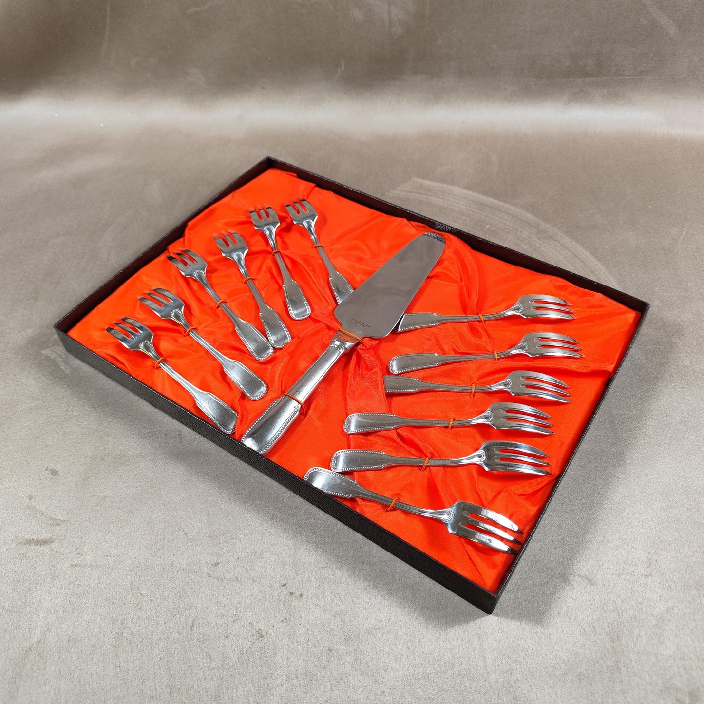 Service à dessert Guy Degrenne  13 pièces 12 personnes Made in France Vintage 1900