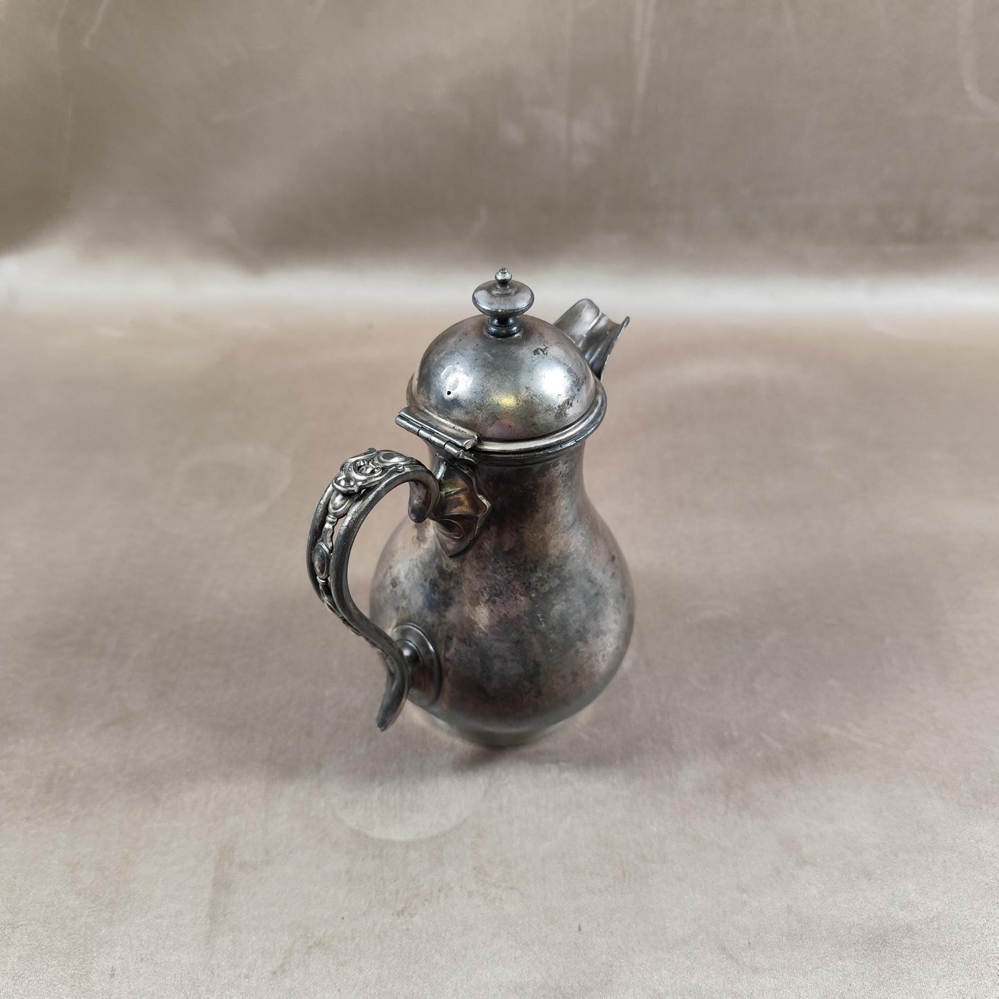 Pichet James Dixon en métal argenté Made in England Vintage 1900