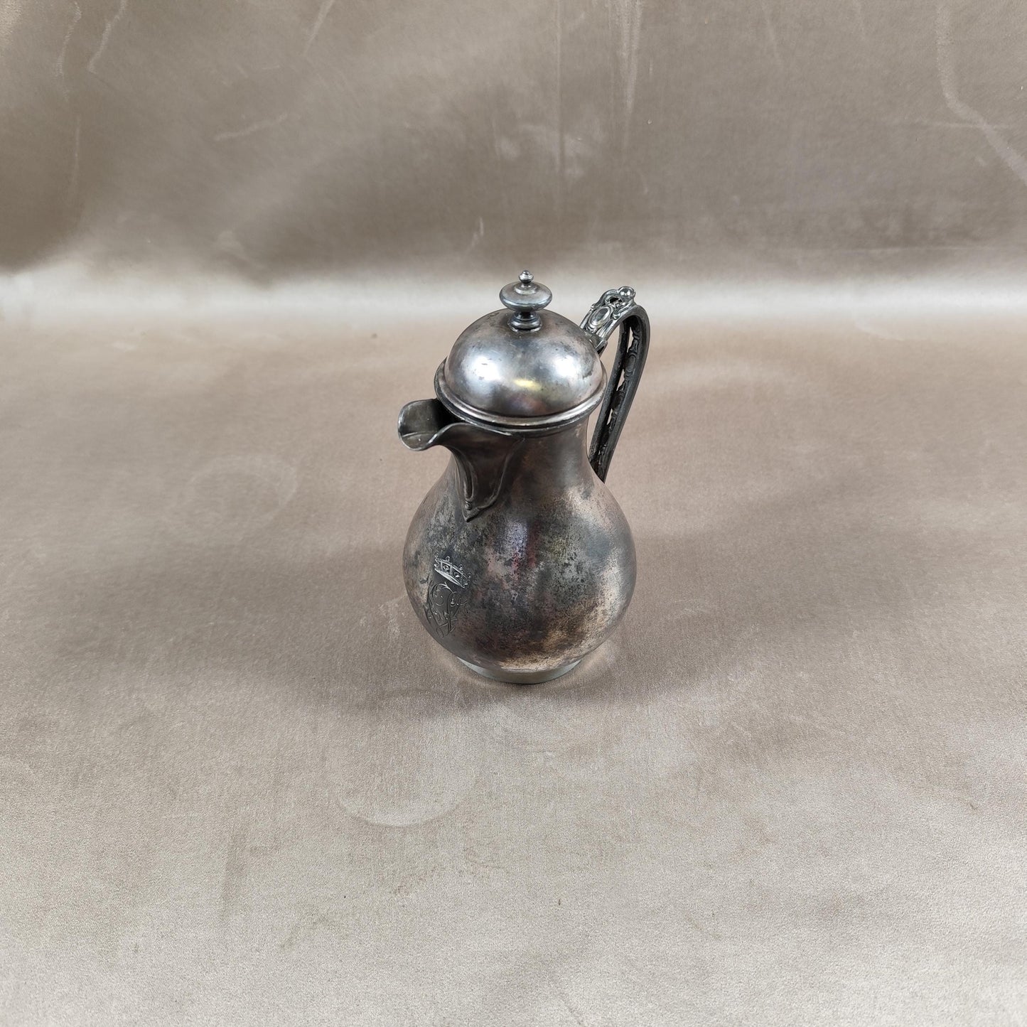 Pichet James Dixon en métal argenté Made in England Vintage 1900