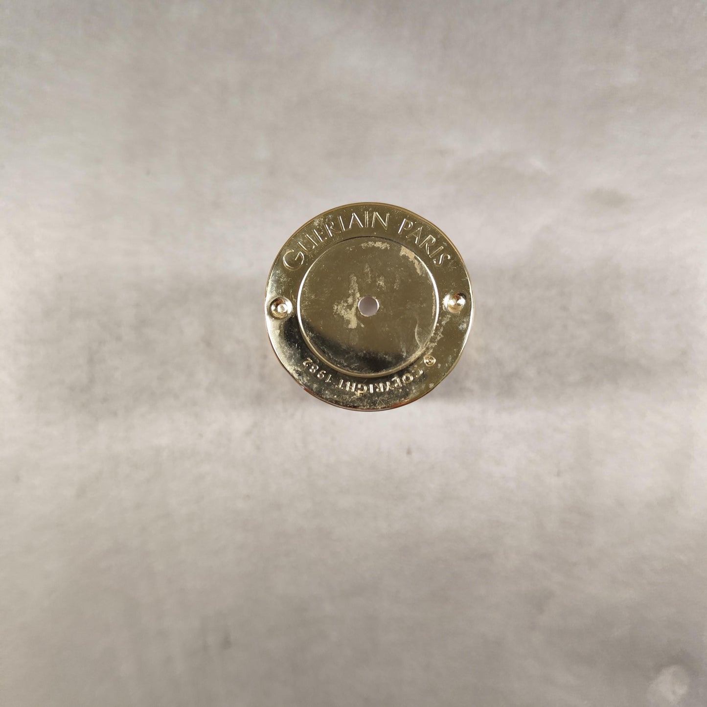 Etui pour flacons de parfums de voyage vide réutilisable Guerlain Paris vintage