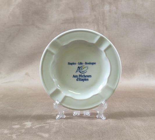 Cendrier Publicitaire Au Pêcheurs d'Etaples par Porvasac Vintage 1970