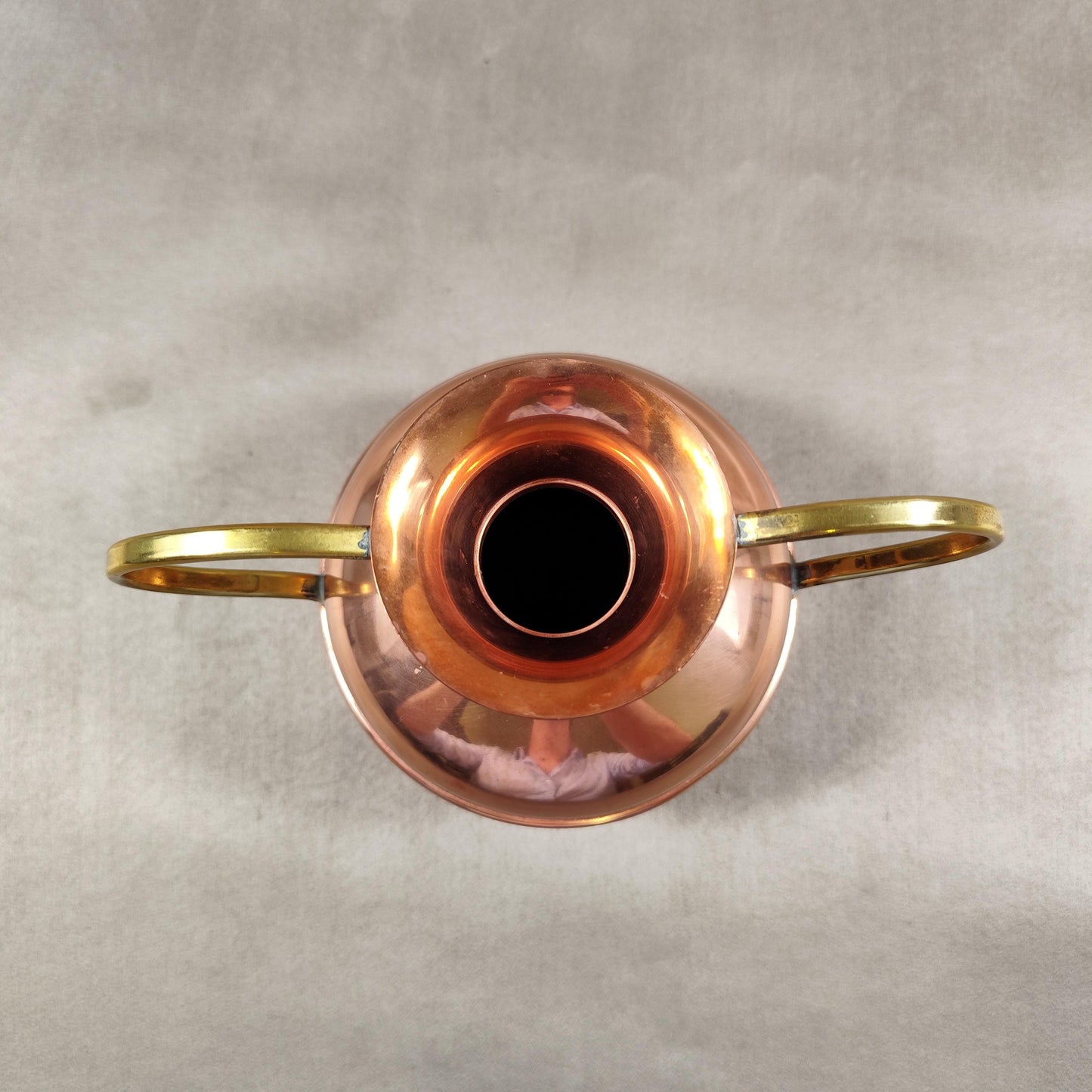 Pot en cuivre fait à Villedieu Made in France Vintage 1960