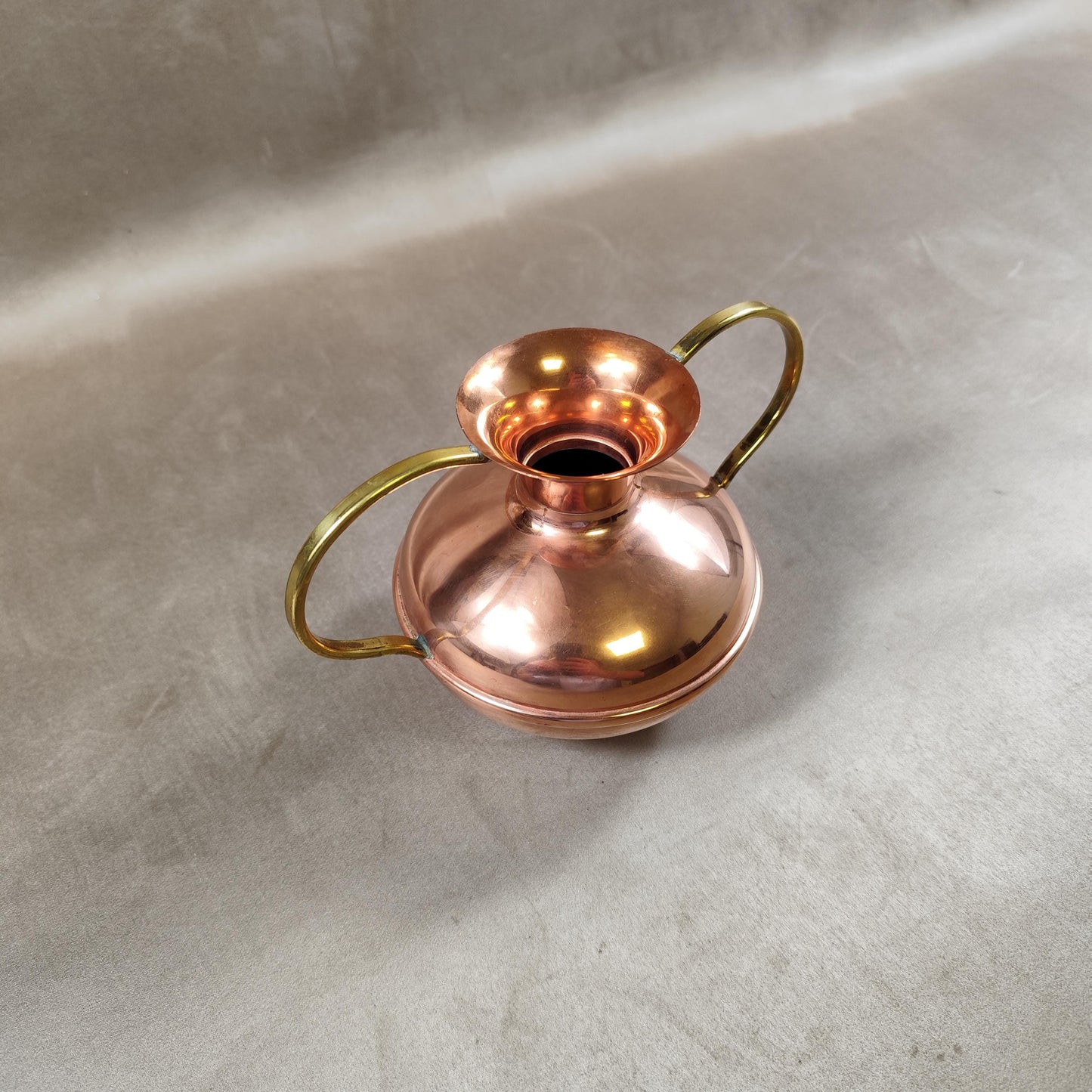 Pot en cuivre fait à Villedieu Made in France Vintage 1960