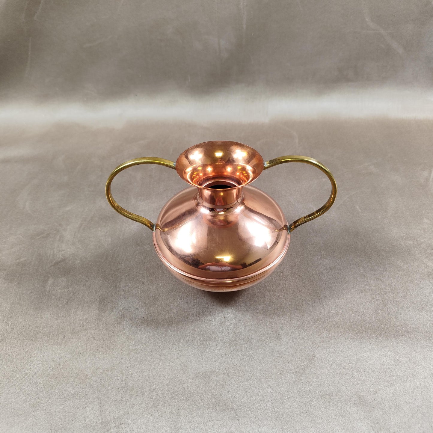 Pot en cuivre fait à Villedieu Made in France Vintage 1960