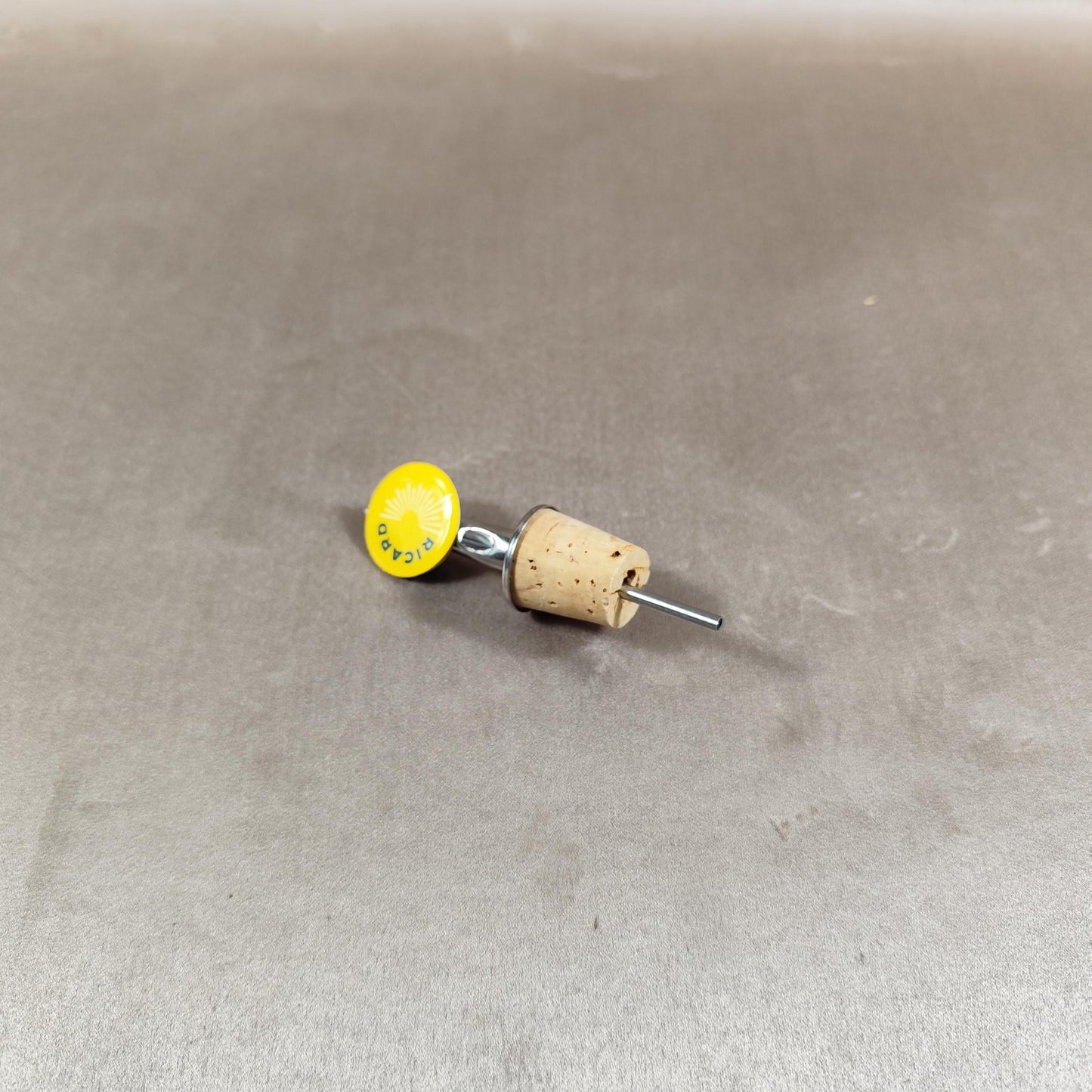 Bouchon de bouteille Ricard en plastique et métal Made in France Vintage 1980