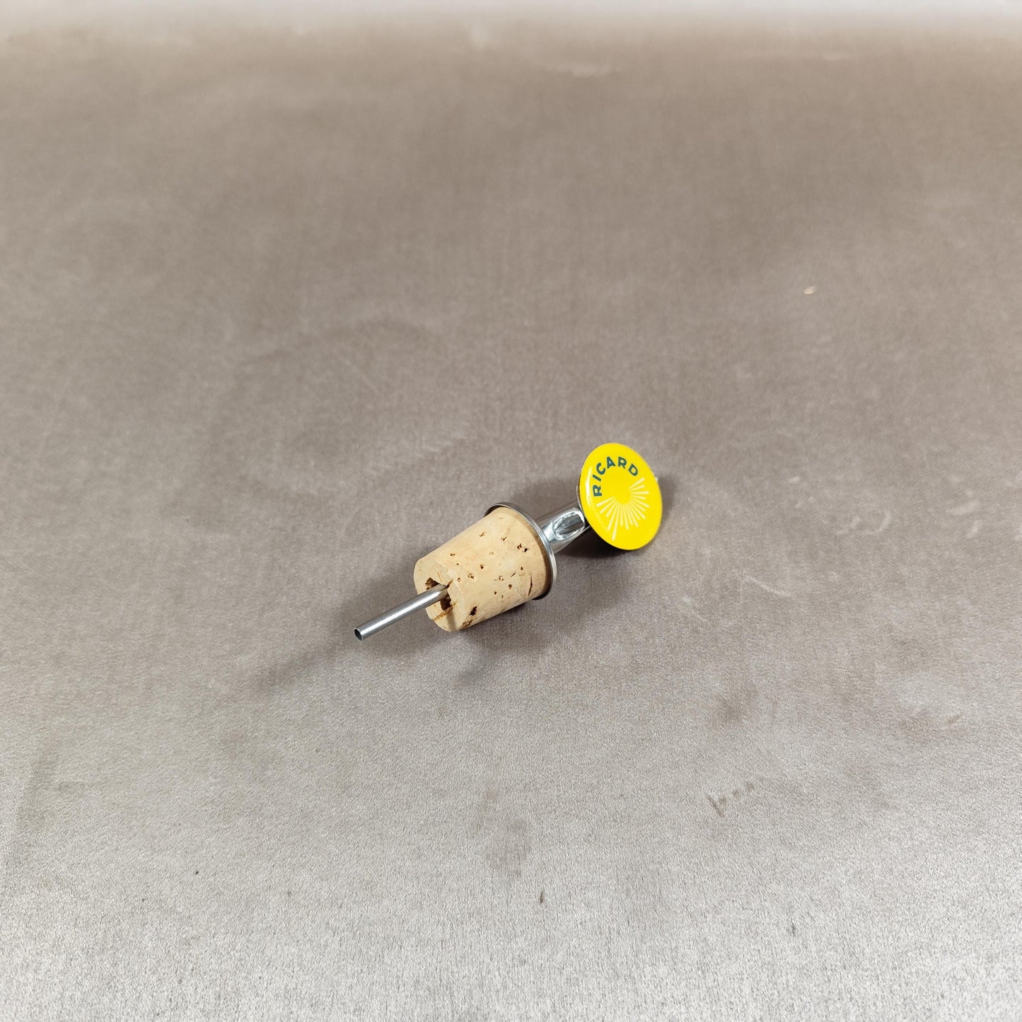 Bouchon de bouteille Ricard en plastique et métal Made in France Vintage 1980