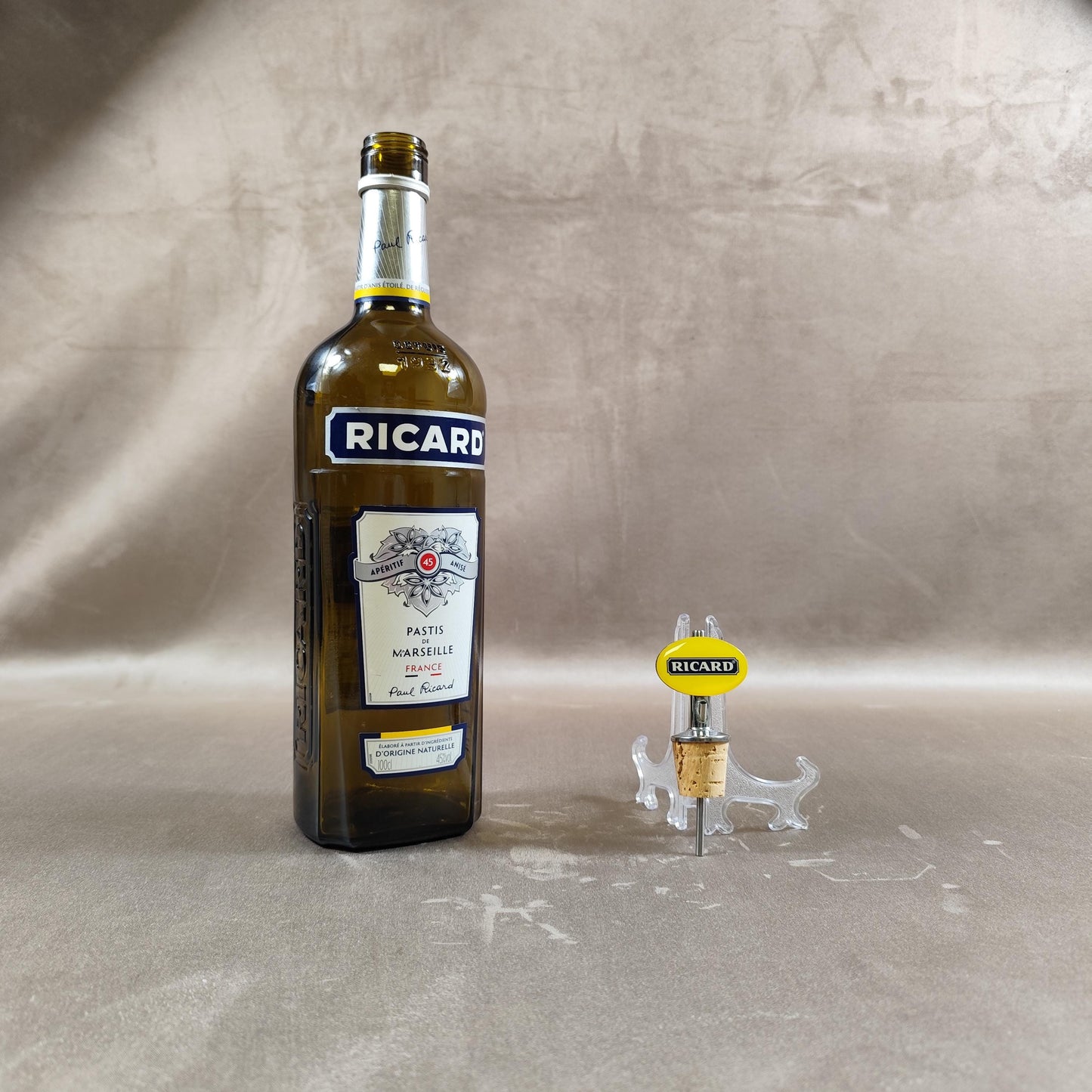 Bouchon de bouteille Ricard en métal Made in France Vintage 1980