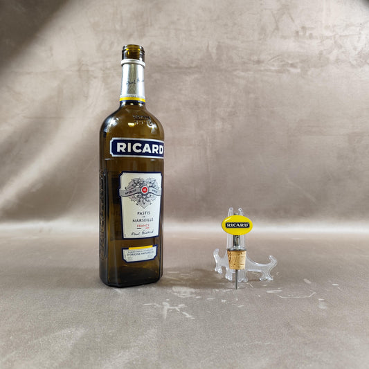 Bouchon de bouteille Ricard en métal Made in France Vintage 1980