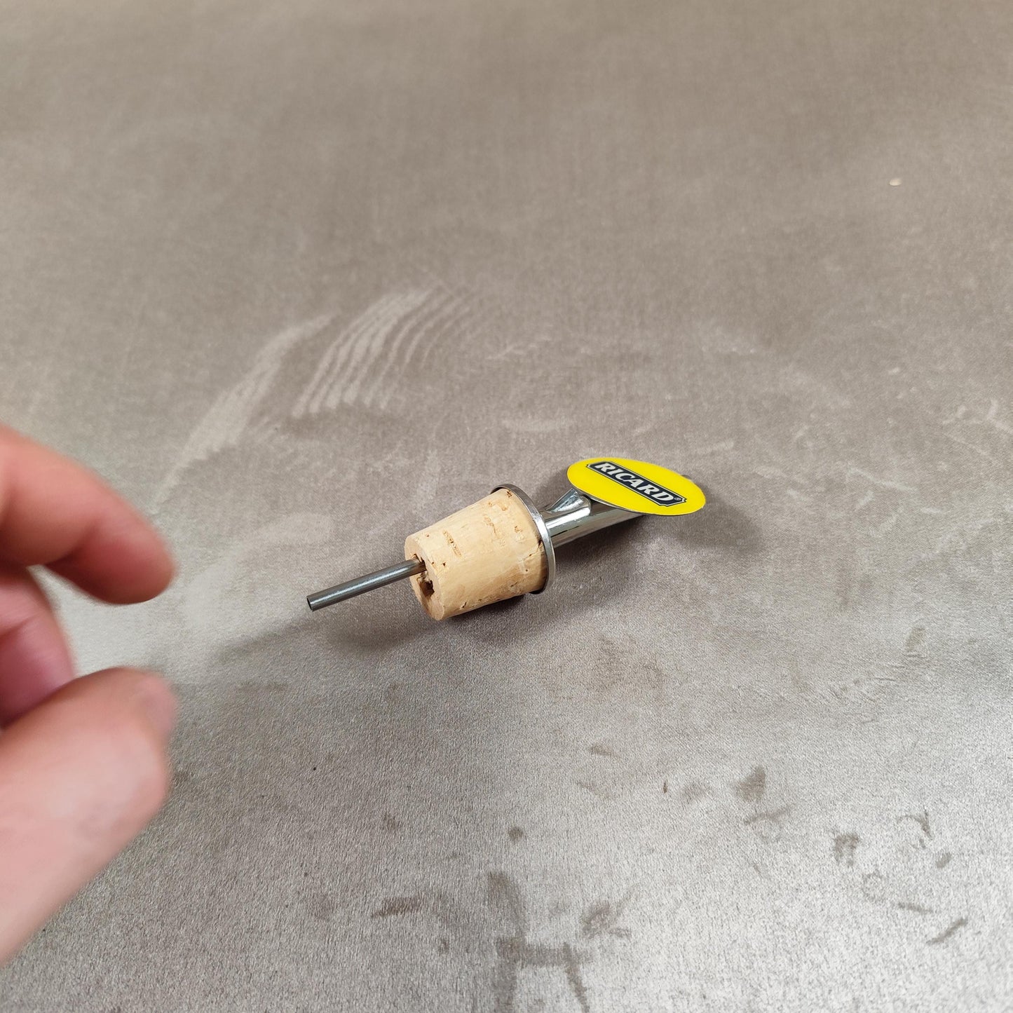 Bouchon de bouteille Ricard en métal Made in France Vintage 1980