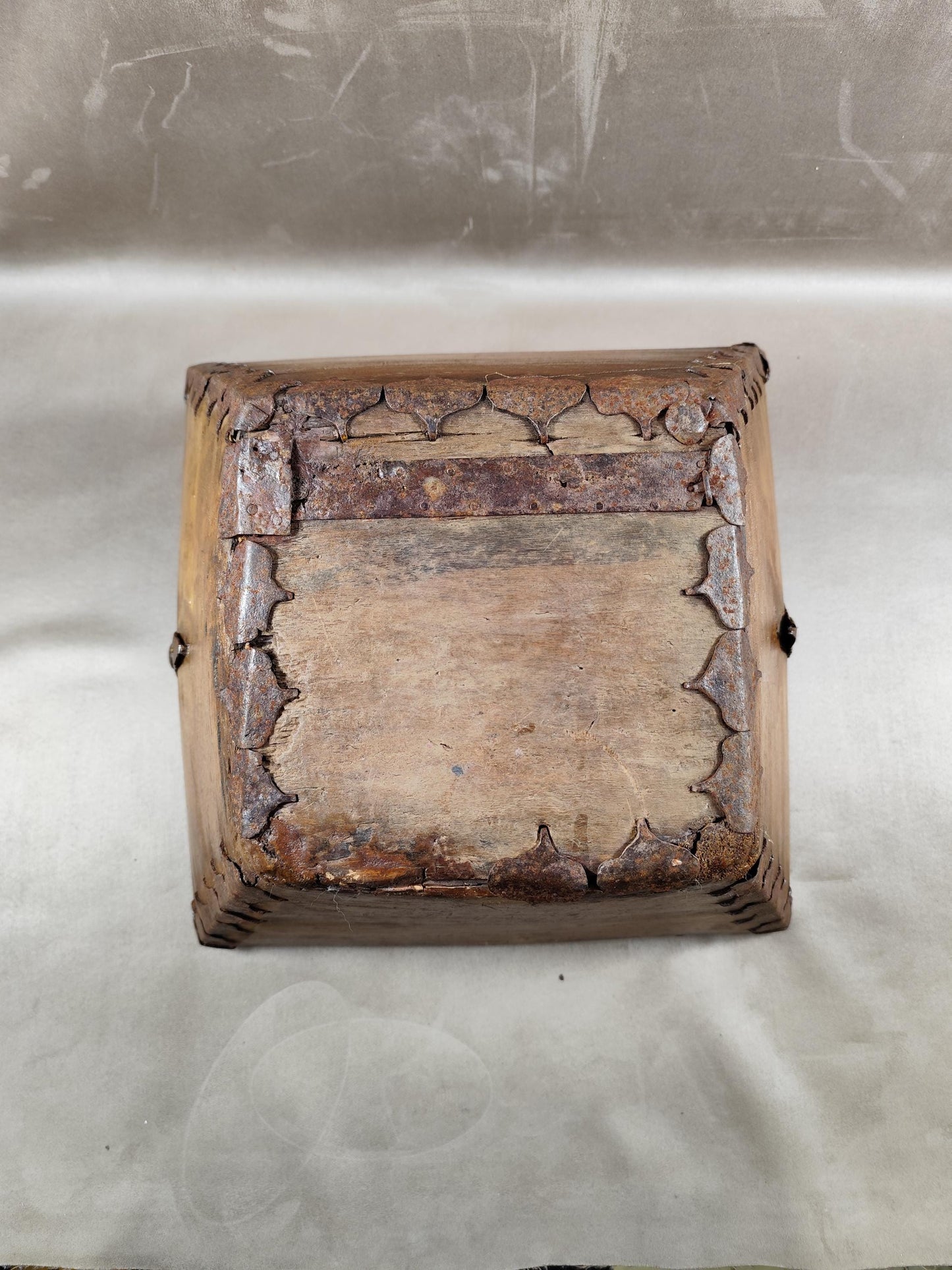 RARE Panier de récolte pour les rizières en bois Made in Vietnam Vintage 1900