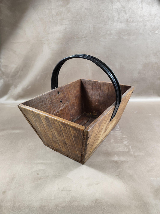 Panier de récolte pour les vendanges Made in France Vintage 1900