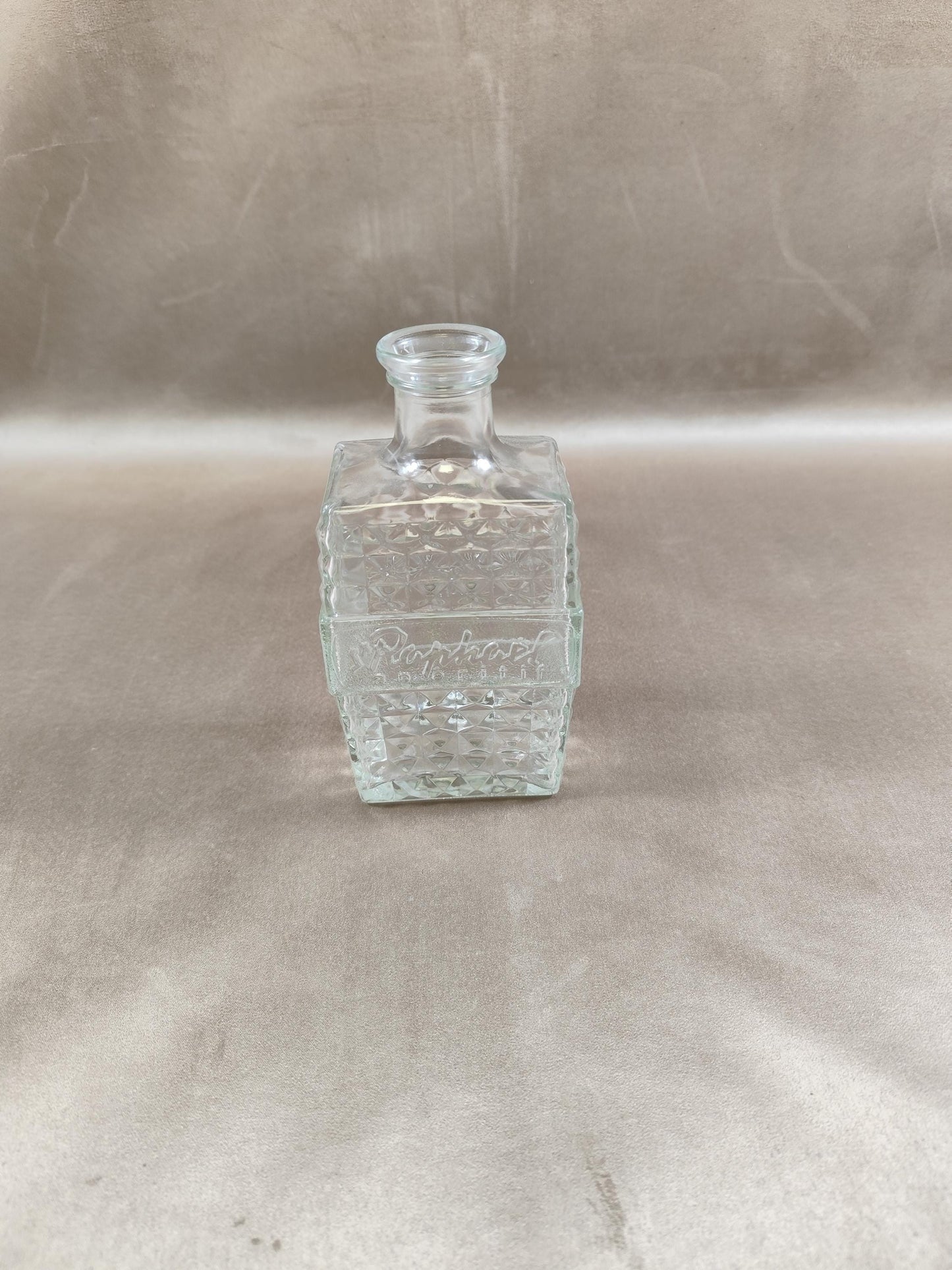 Carafe Publicitaire St Raphael Liqueur en verre Made in France Vintage 1970