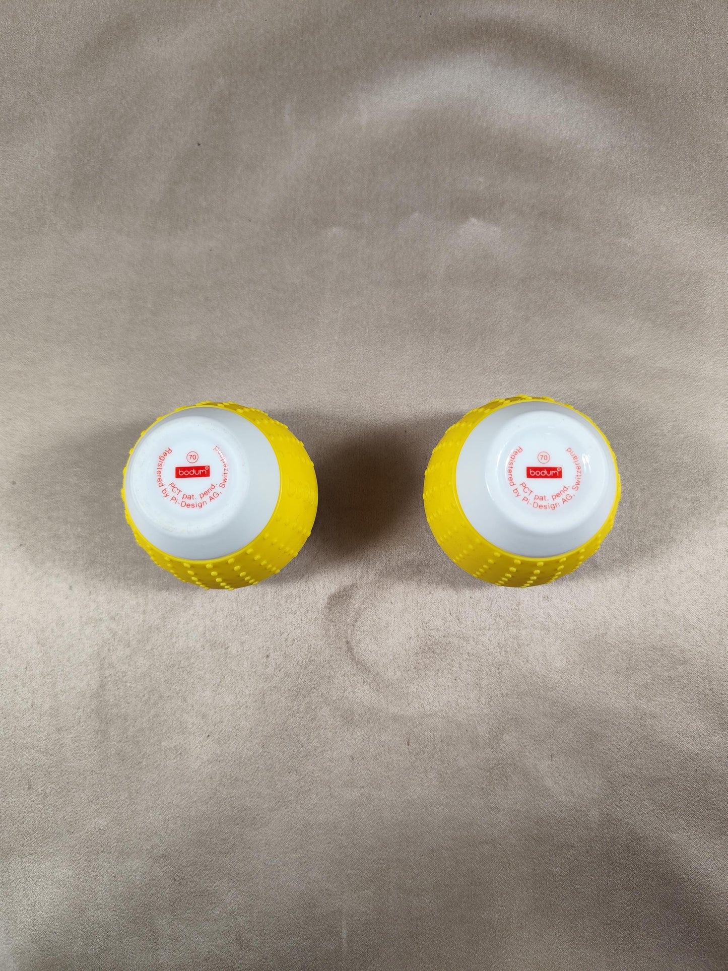 Ensemble de 2 Tasses Bodum en Porcelaine Made in Switzerland Vintage 2000