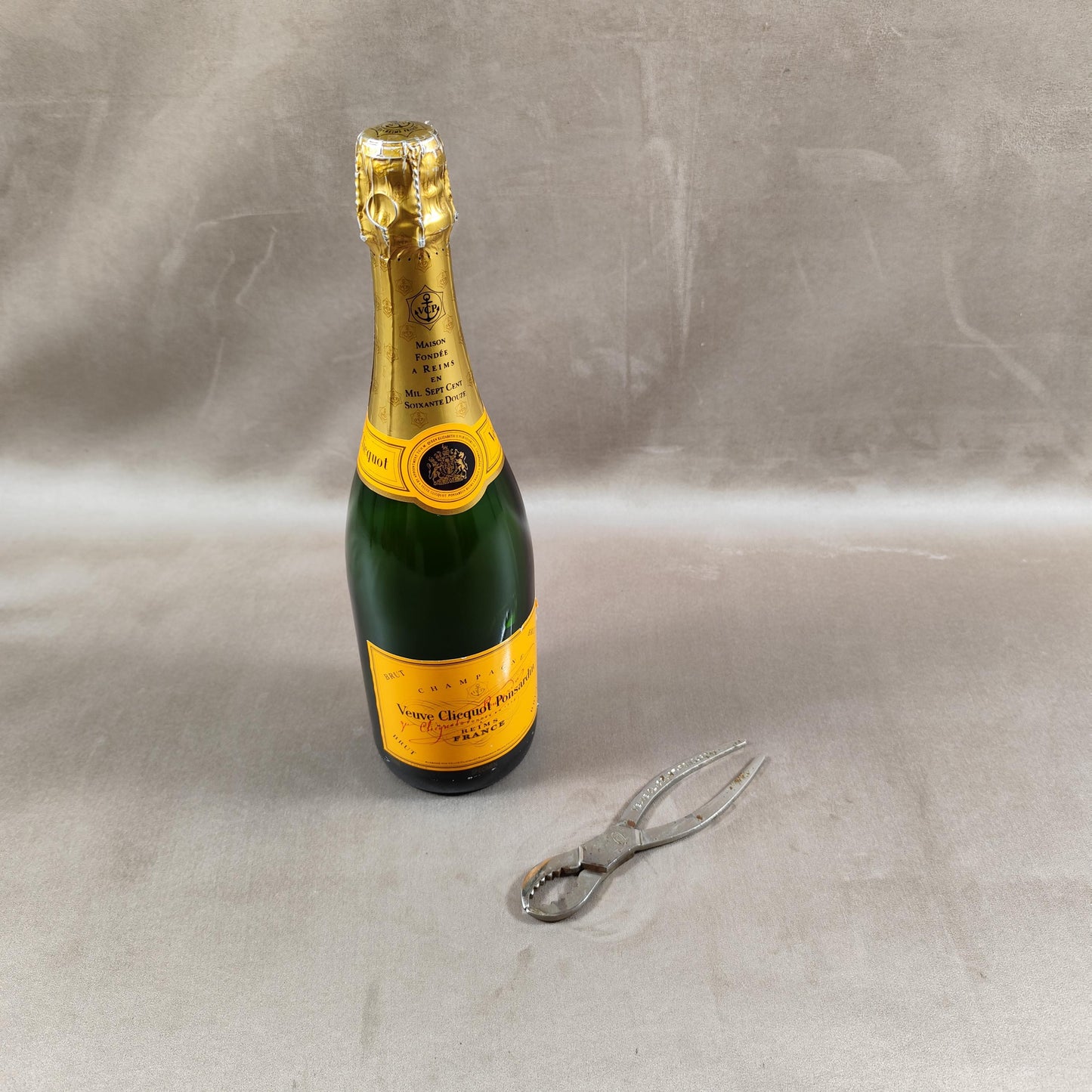 Pince à Champagne Veuve Clicquot Ponsardin Made in France Vintage 1970