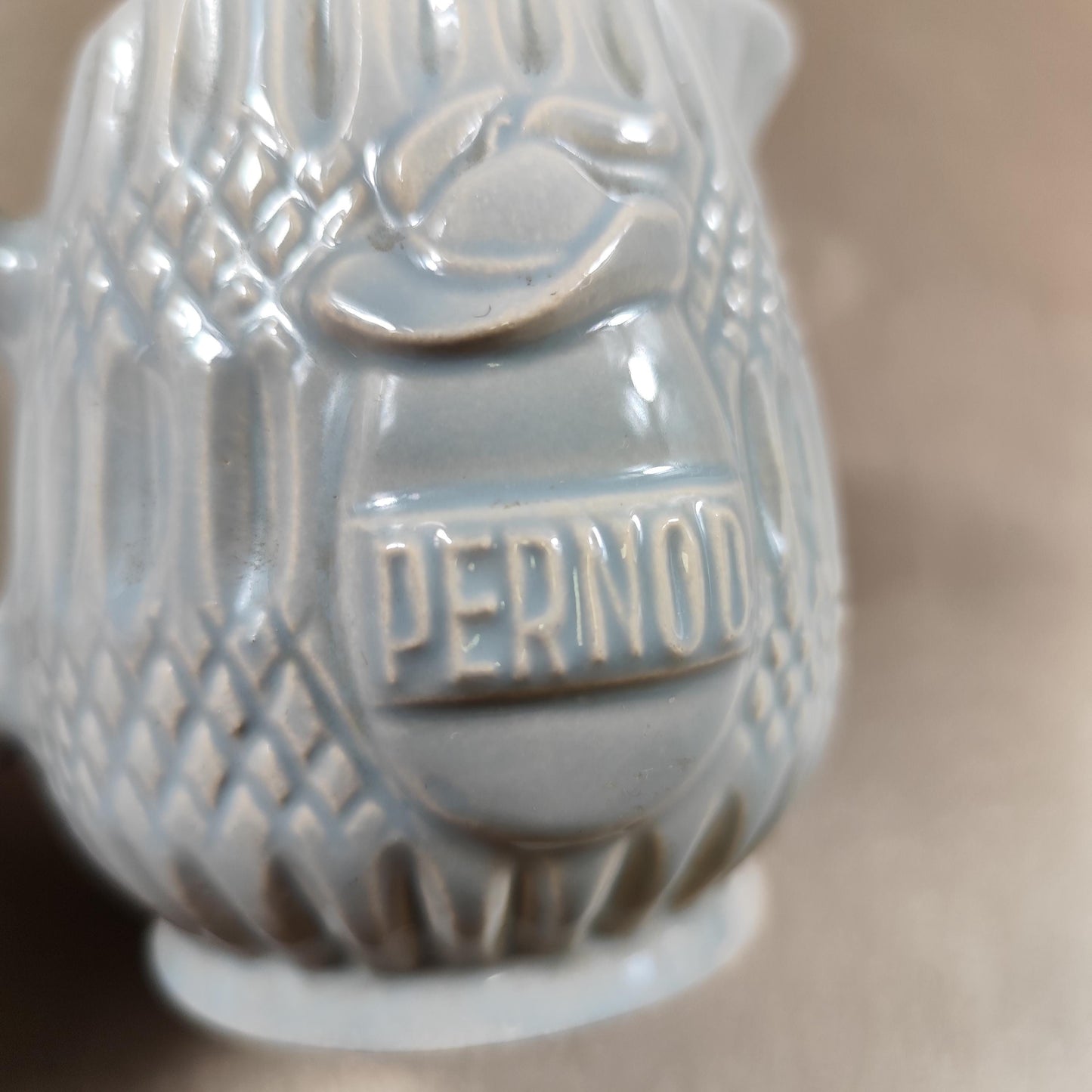 Pichet Pernod en céramique par Coceram Made in France Vintage 1970