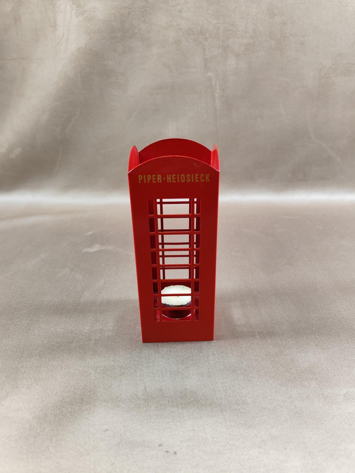 Photophore Champagne Piper-Heidsieck The avengers Chapeau melon bottes de cuirs Made in France Vintage 1980