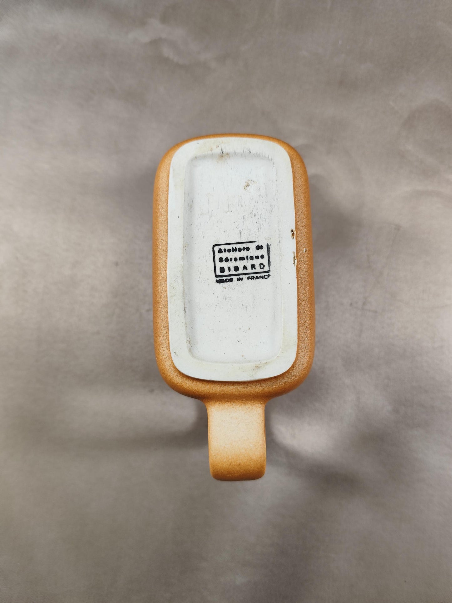 Pichet Ricard en céramique marron Made in France Vintage 1970