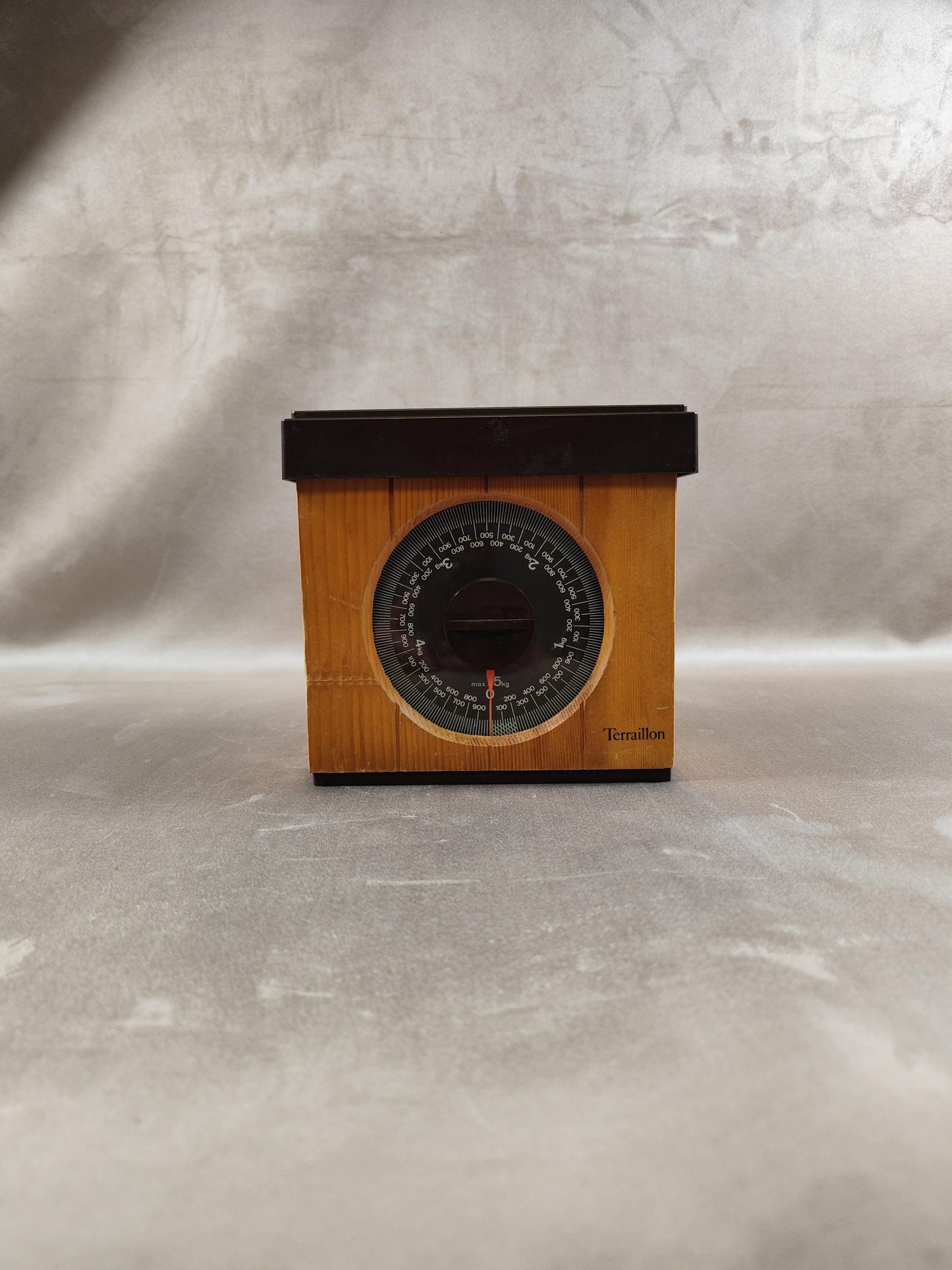 Balance Terraillon effet bois Made in France Vintage 1970