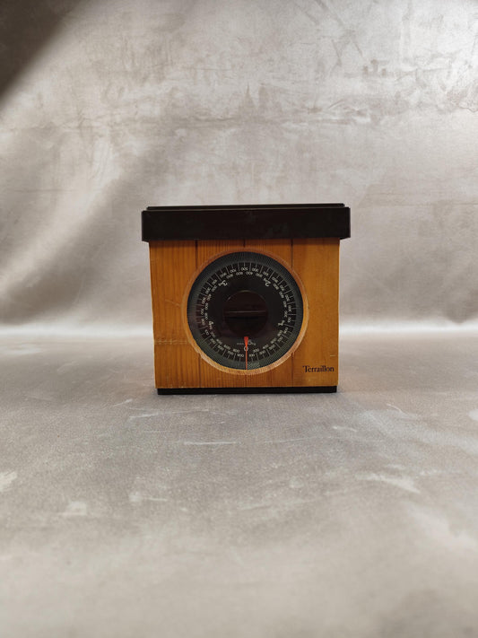 Balance Terraillon effet bois Made in France Vintage 1970
