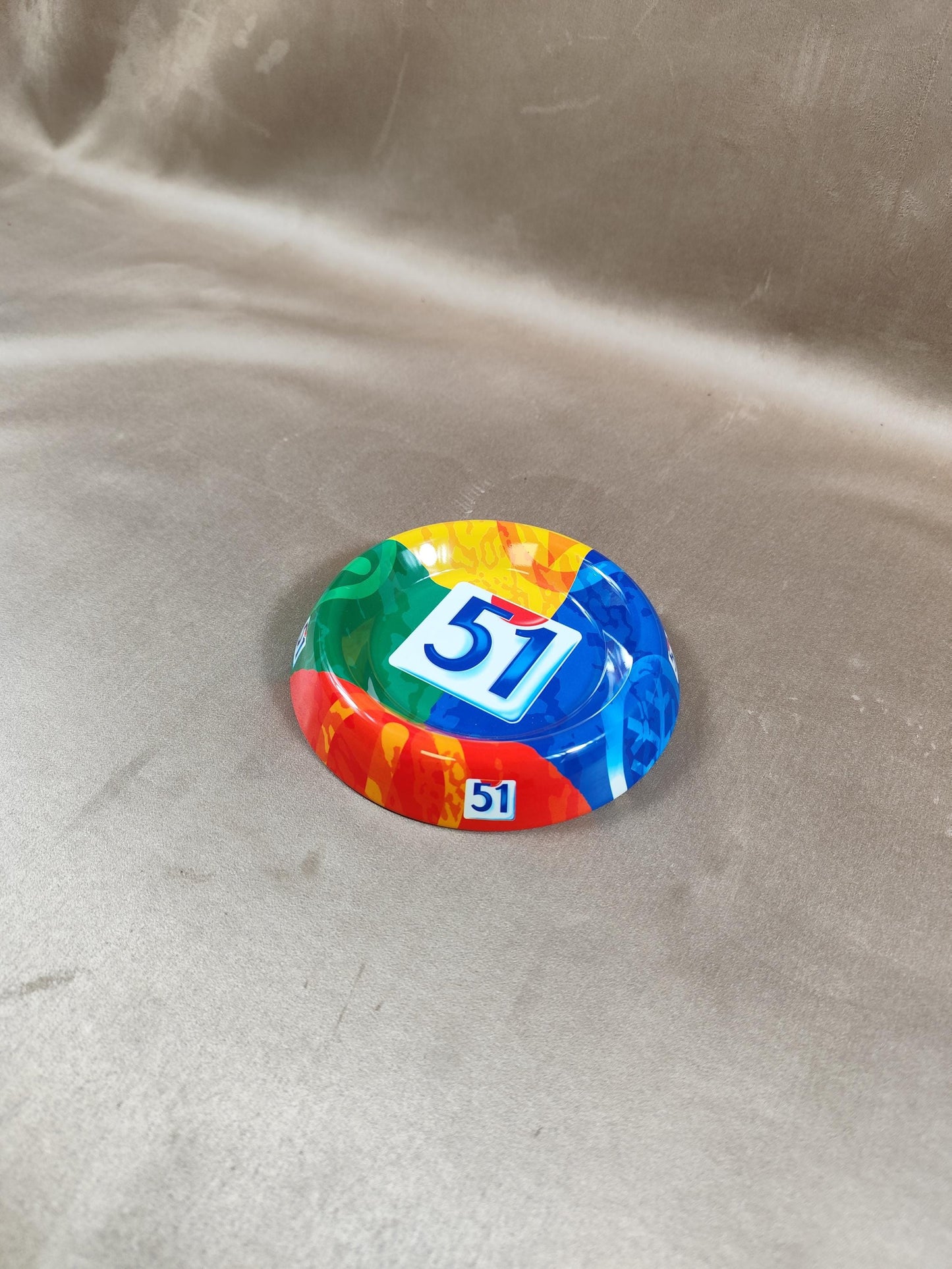 Cendrier Publicitaire Pastis 51 en métal Made in France Années 1990