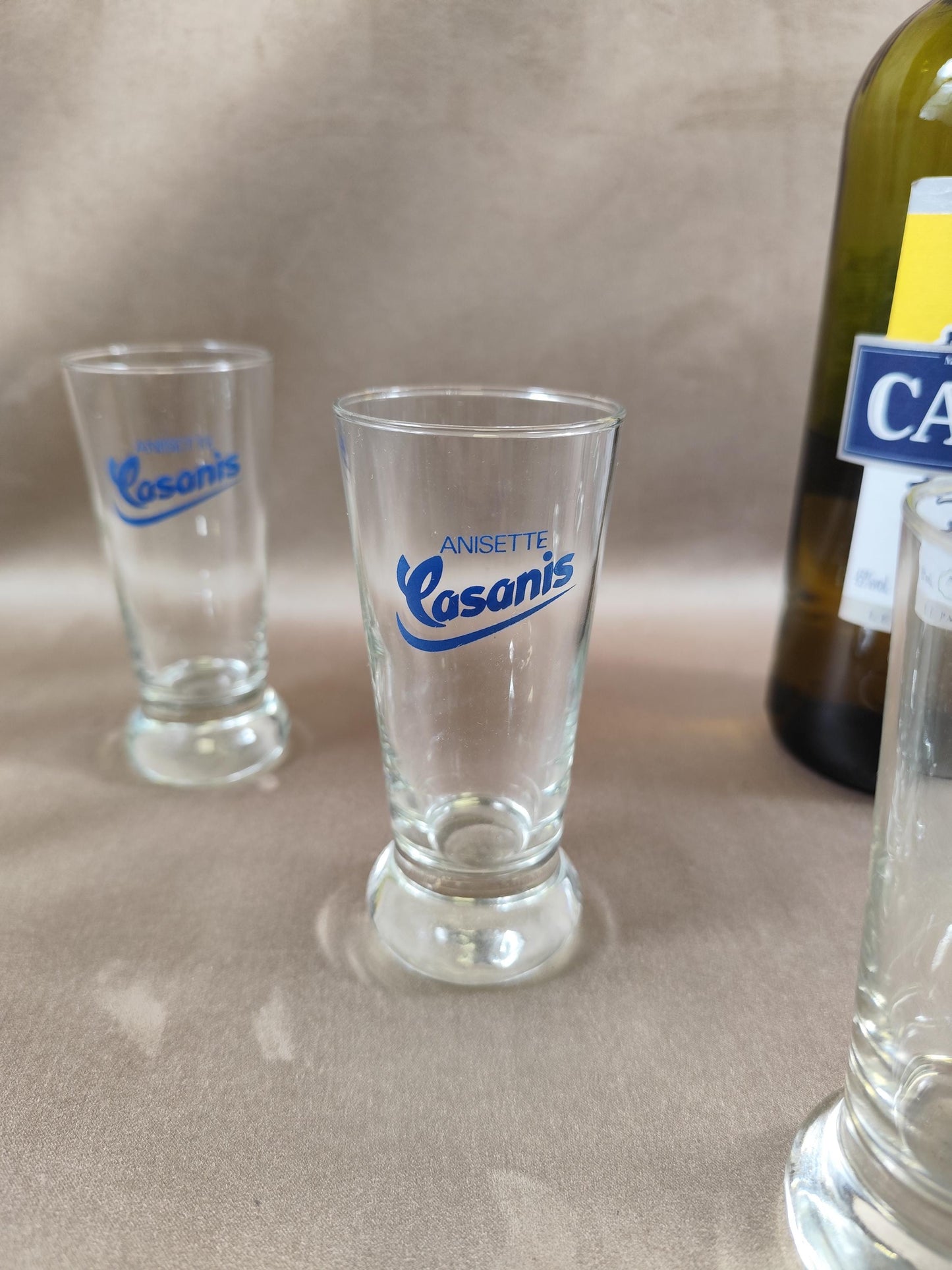 Lot de 6 verres Casanis Made in France Vintage 1980