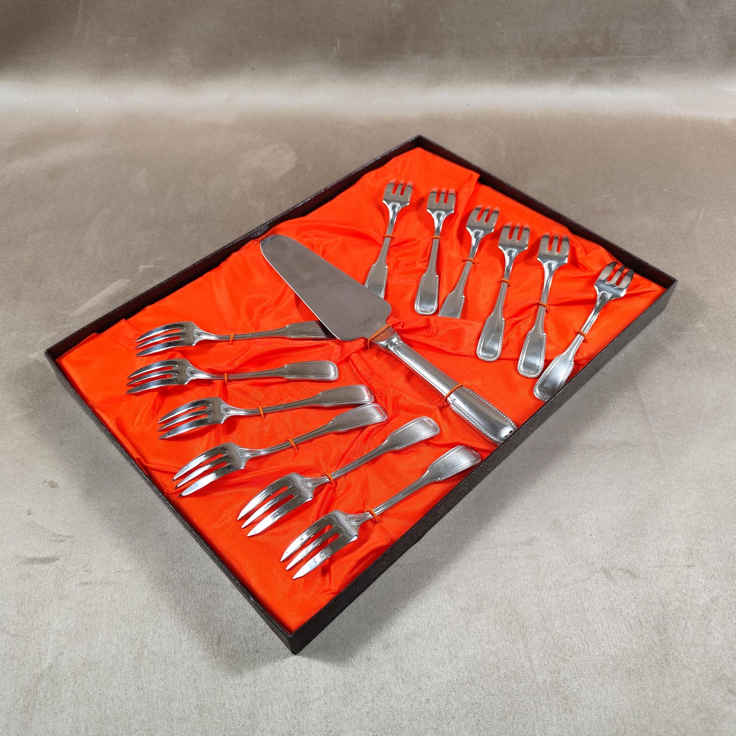 Service à dessert Guy Degrenne  13 pièces 12 personnes Made in France Vintage 1900