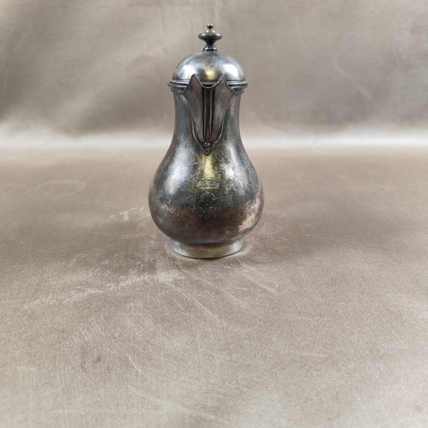 Pichet James Dixon en métal argenté Made in England Vintage 1900