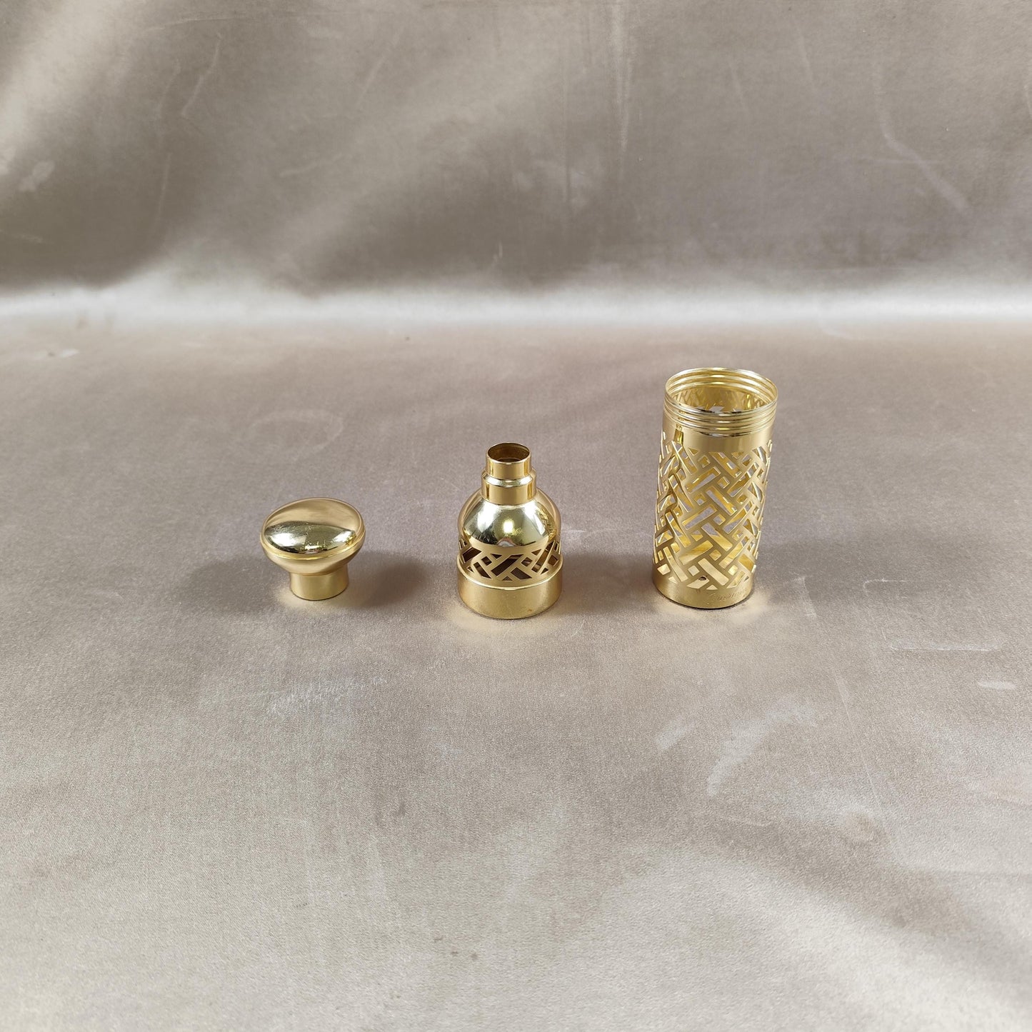 Etui pour flacons de parfums de voyage vide réutilisable Guerlain Paris vintage