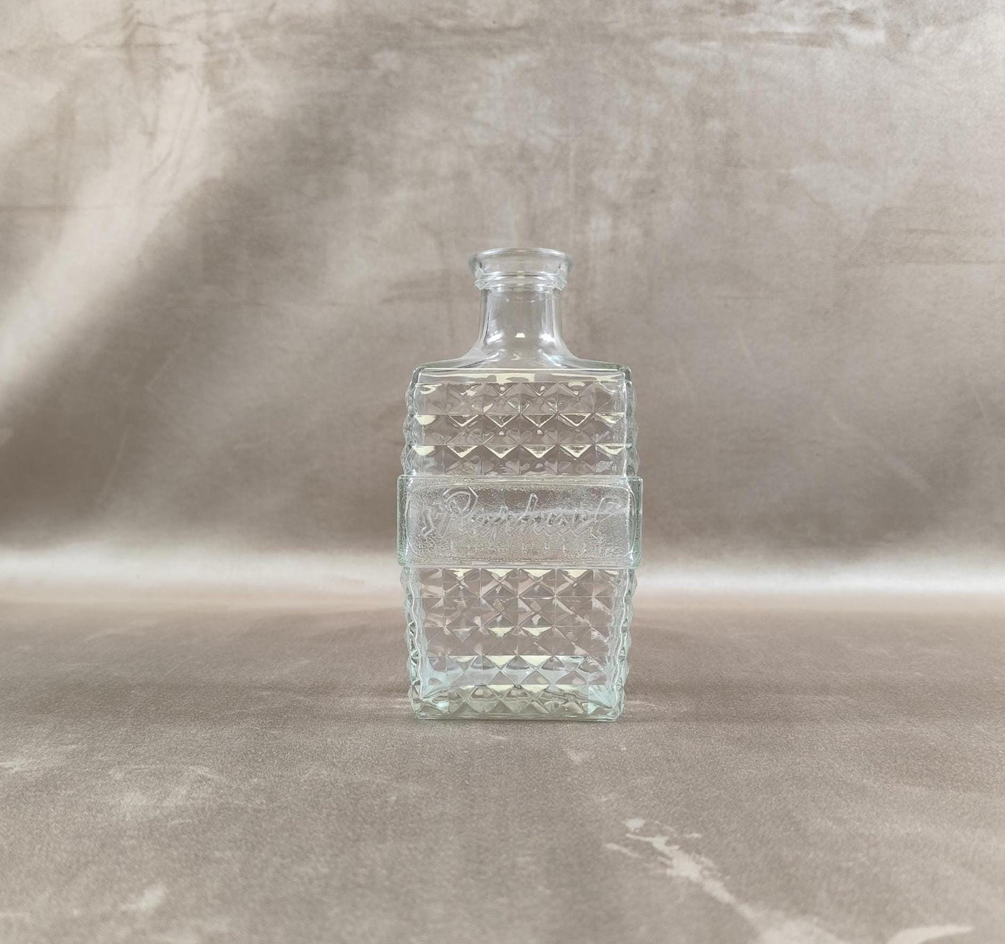 Carafe Publicitaire St Raphael Liqueur en verre Made in France Vintage 1970