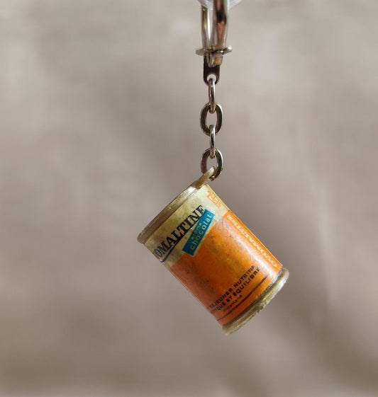 Porte clés Publicitaire Conserve Ovomaltine Made in France Vintage 1970