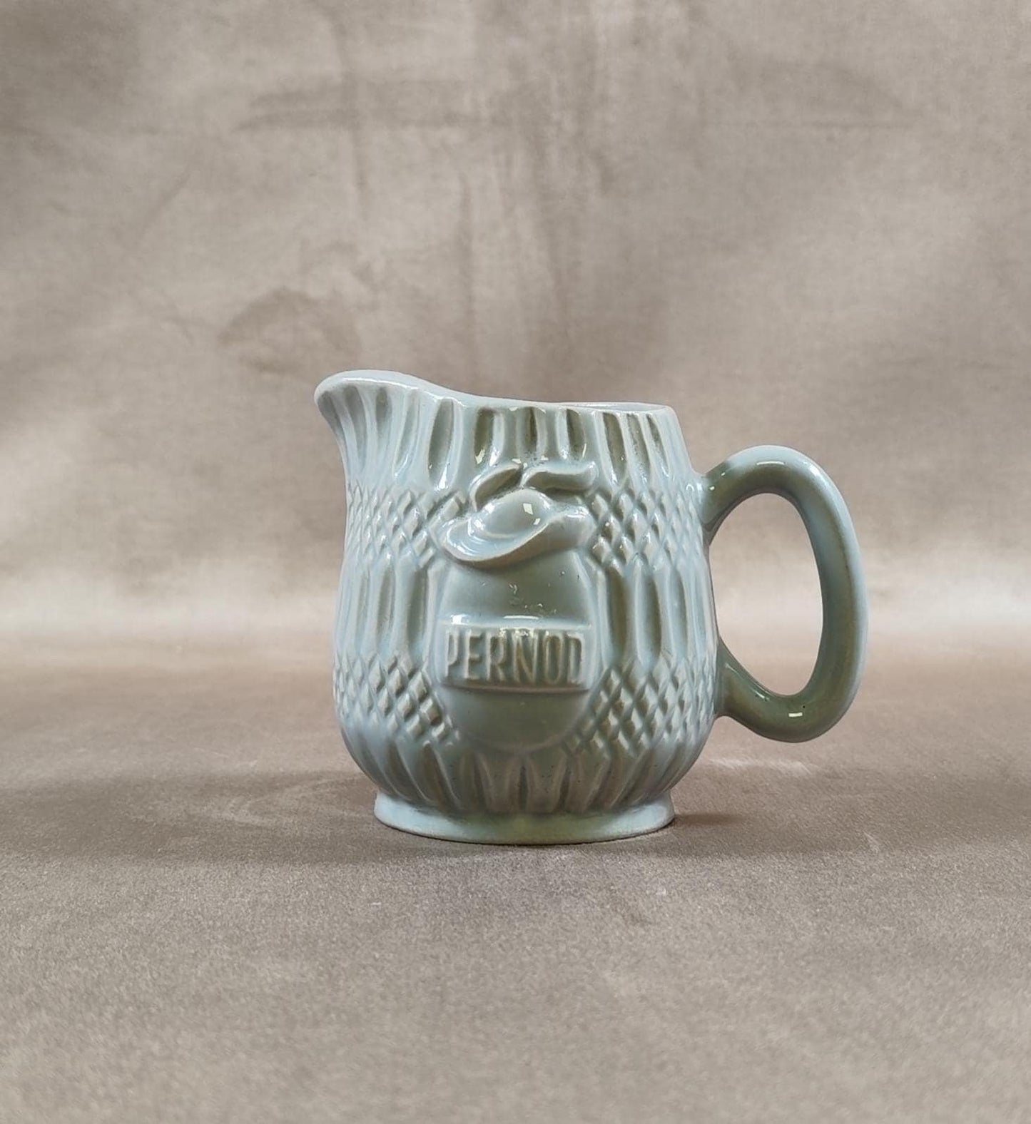 Pichet Pernod en céramique par Coceram Made in France Vintage 1970