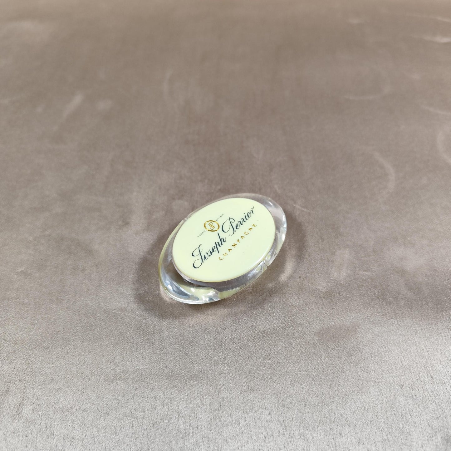 Bouchon stoppeur en plastique pour bouteille de Champagne Joseph Perrier Made in France Vintage 1990