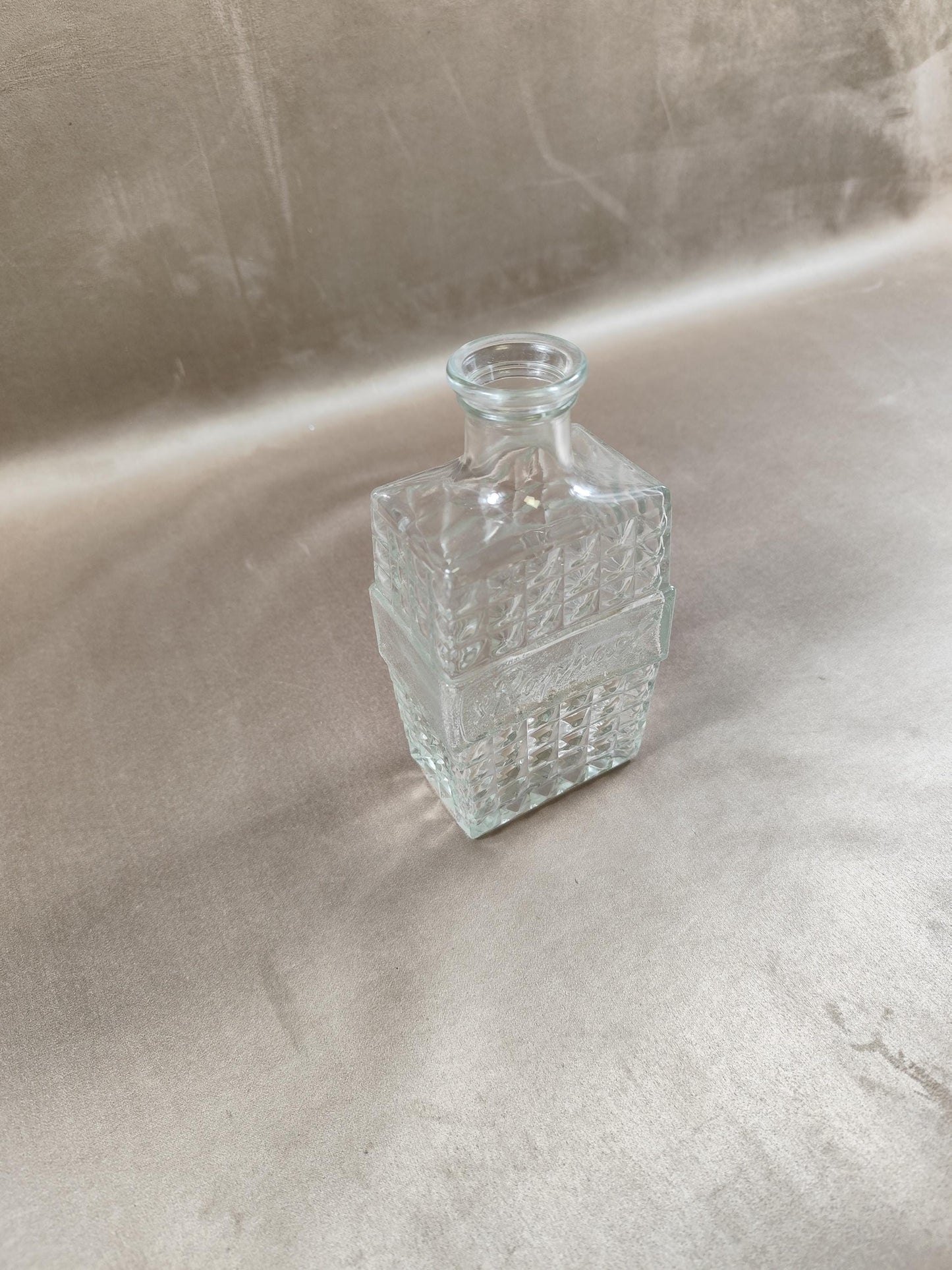 Carafe Publicitaire St Raphael Liqueur en verre Made in France Vintage 1970