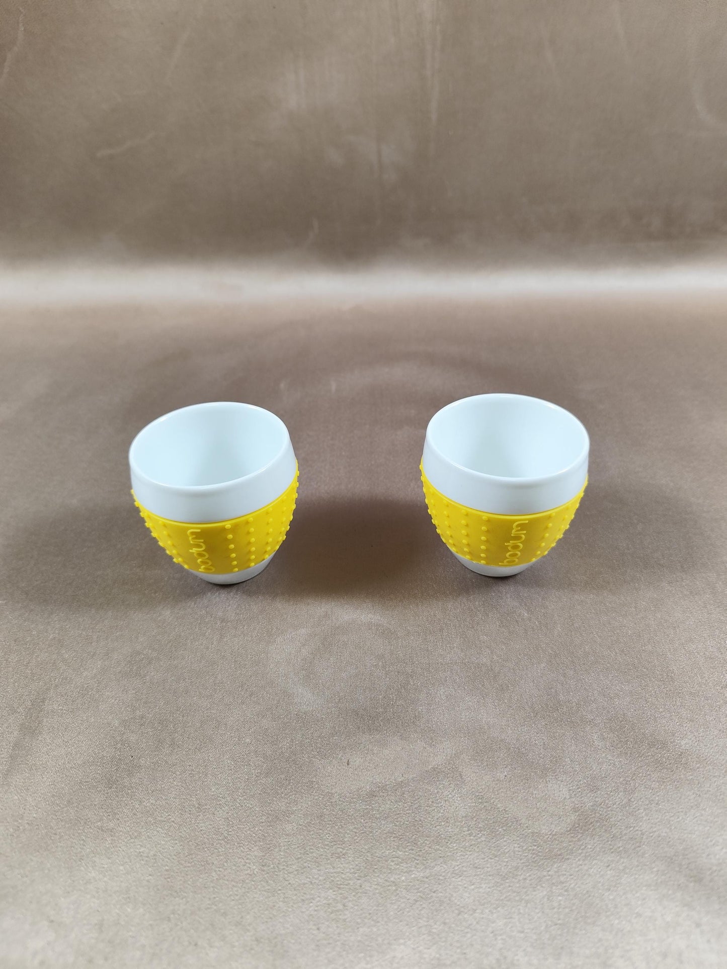 Ensemble de 2 Tasses Bodum en Porcelaine Made in Switzerland Vintage 2000