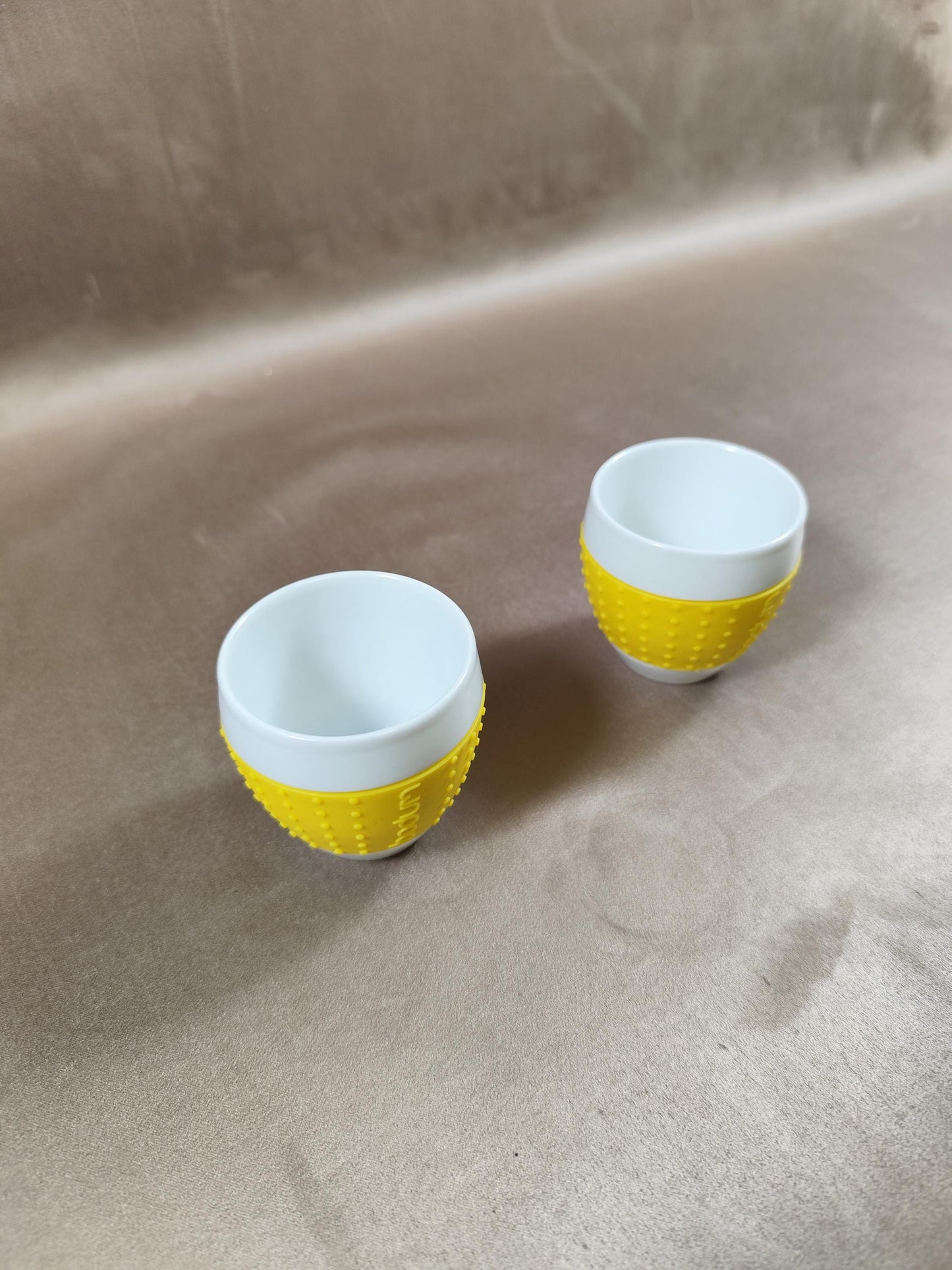 Ensemble de 2 Tasses Bodum en Porcelaine Made in Switzerland Vintage 2000