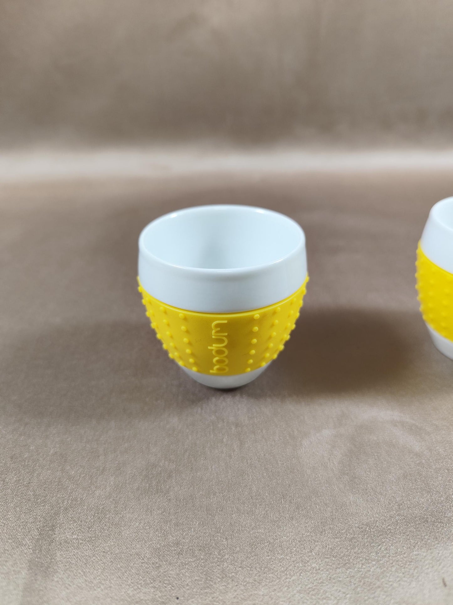 Ensemble de 2 Tasses Bodum en Porcelaine Made in Switzerland Vintage 2000