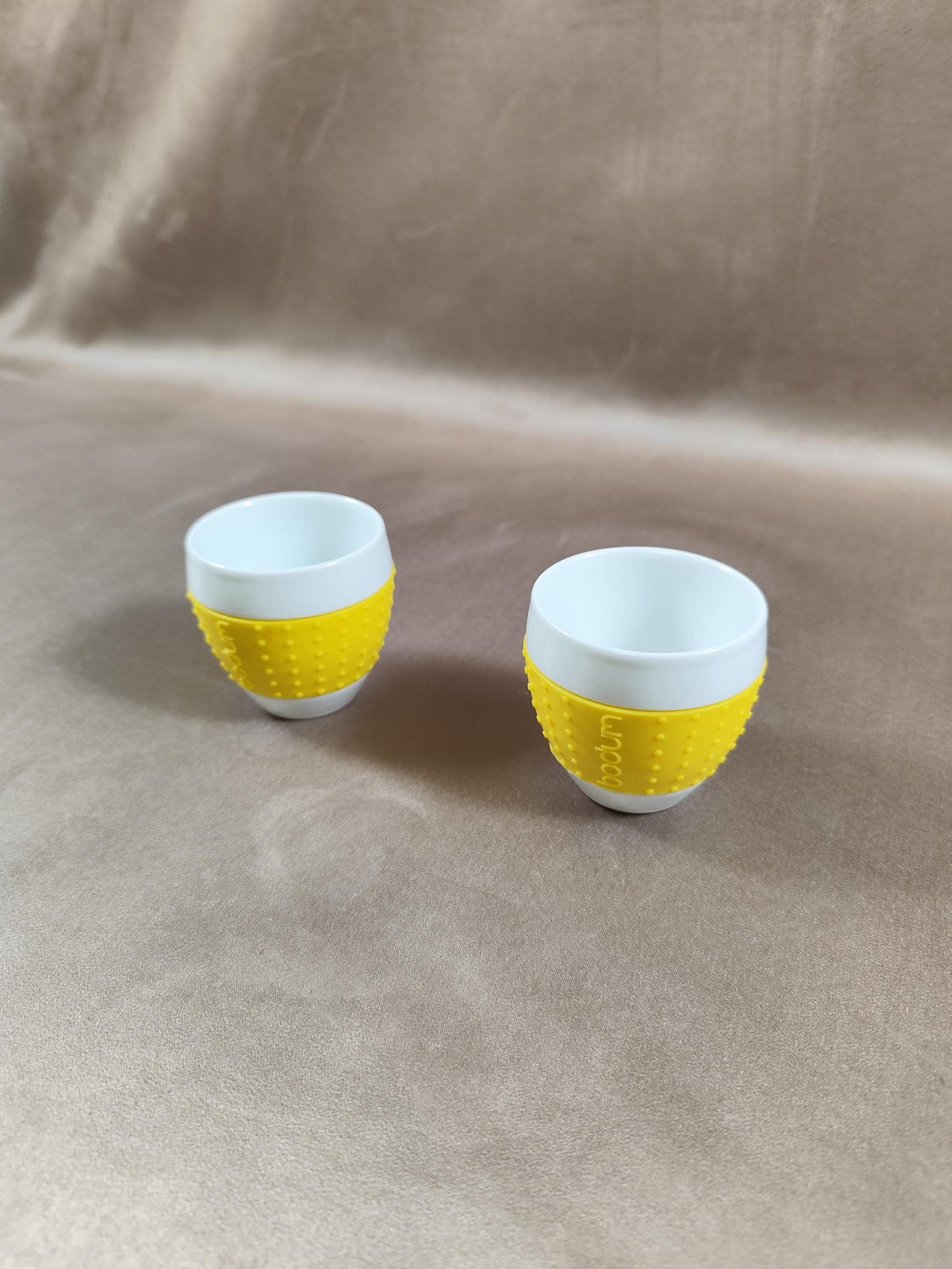 Ensemble de 2 Tasses Bodum en Porcelaine Made in Switzerland Vintage 2000